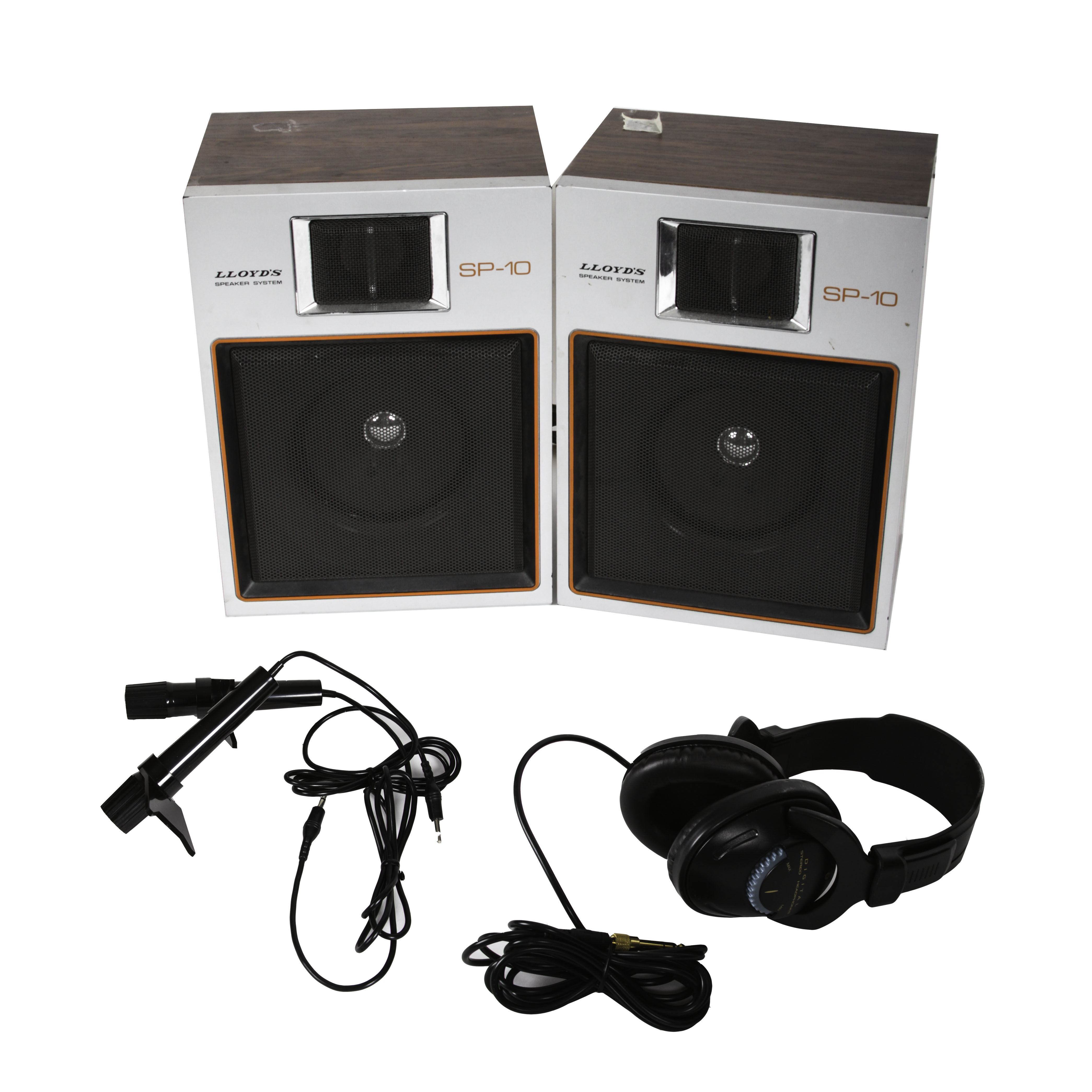 Vintage LLoyd's Speakers, Headphones and Microphones