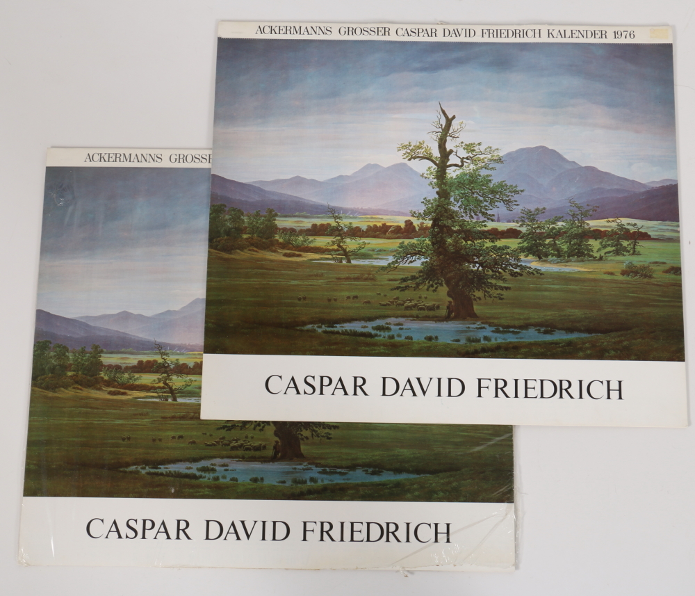 Vintage Calendars With Reproduction Prints