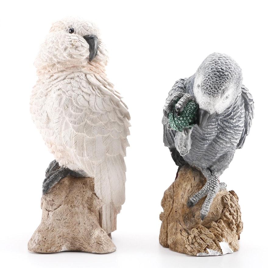 Parrot and Cockatoo Figurines by Animal Classics