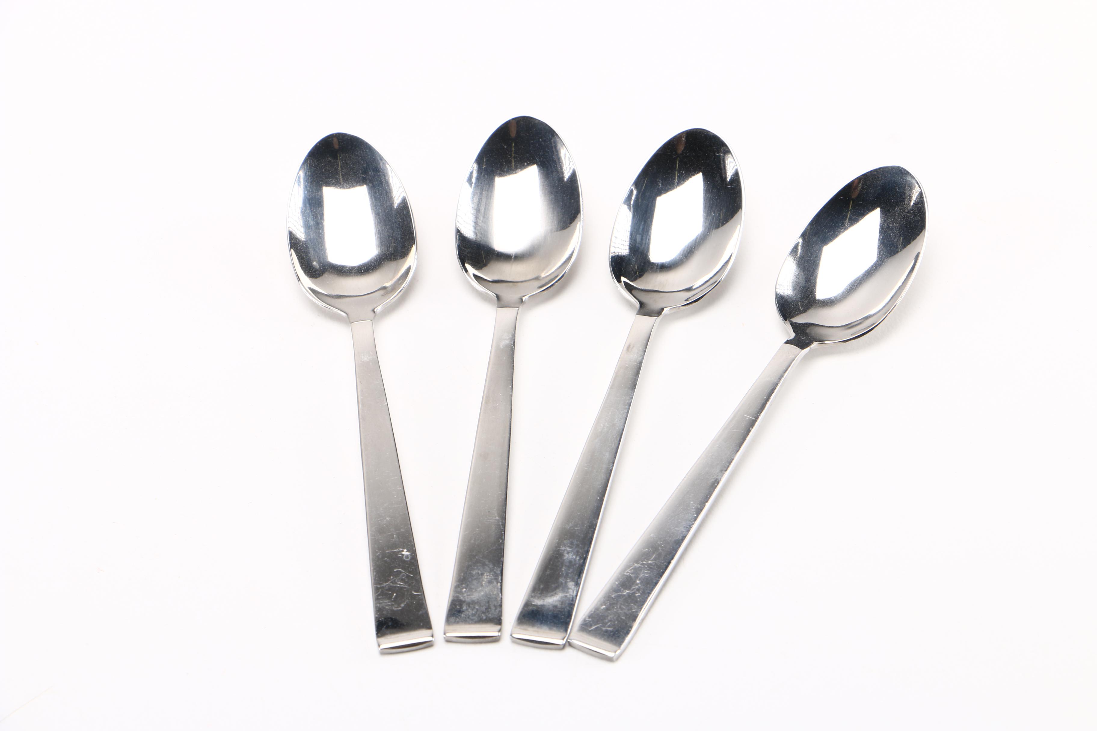 Zini and Serafino Lani Stainless Espresso Service