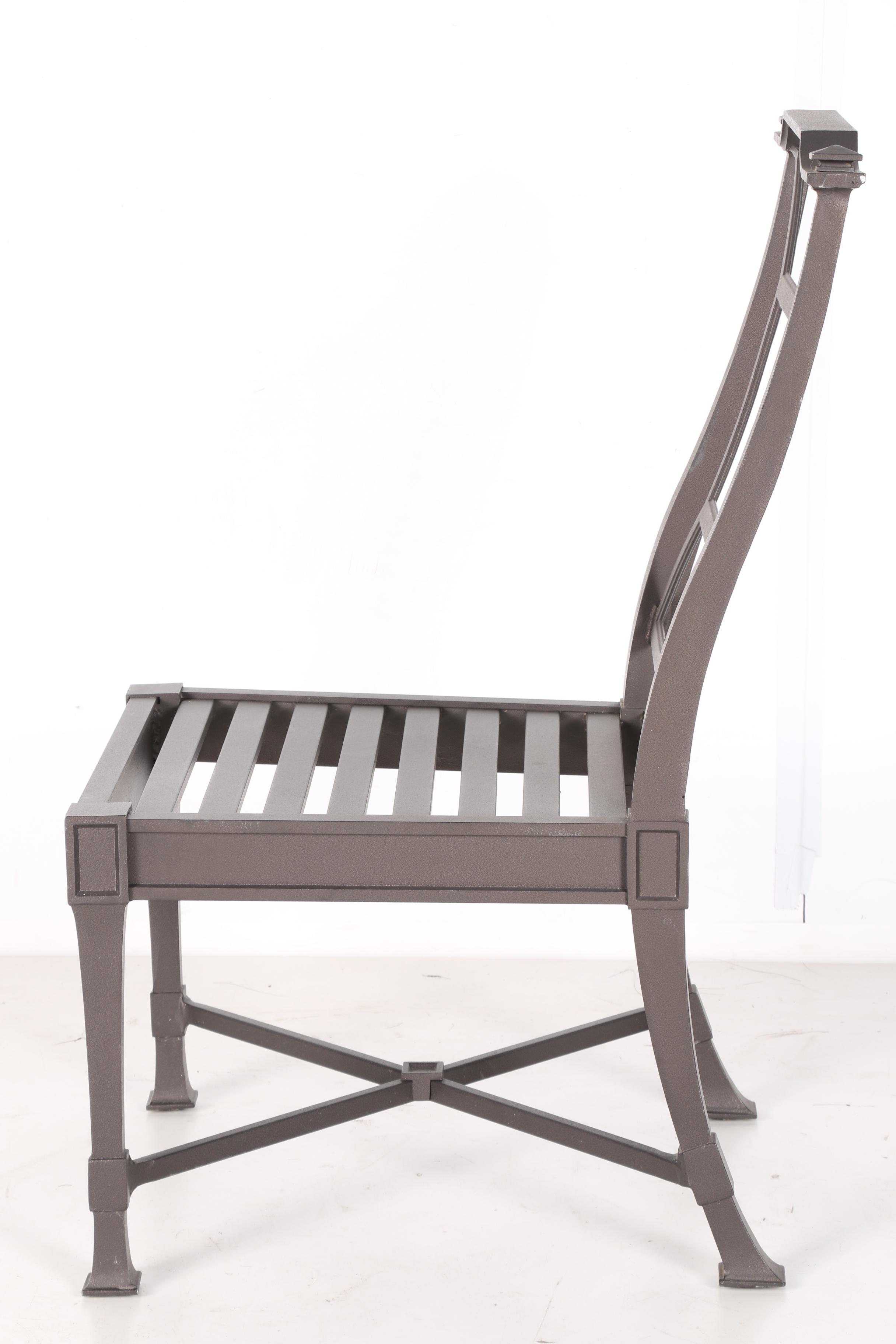 Restoration Hardware "Antibes" Outdoor Dining Table and Chairs