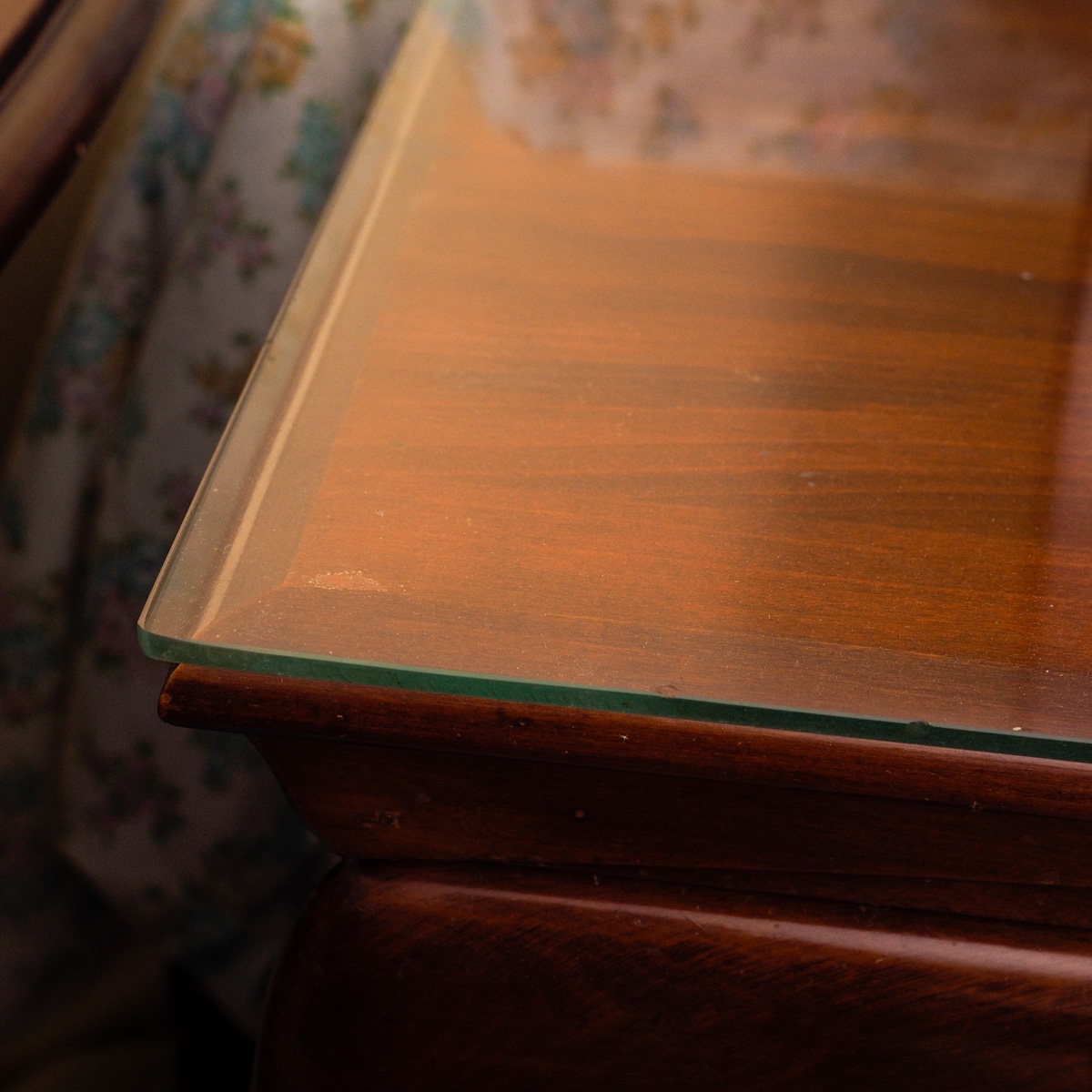 Early 20th Century Vanity With Mirror