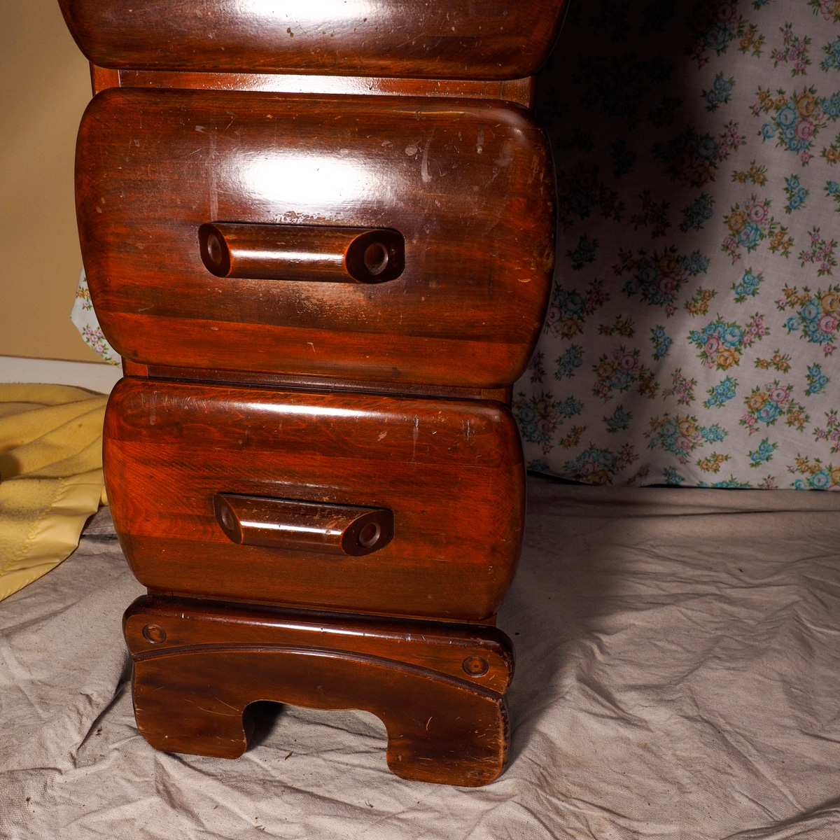 Early 20th Century Vanity With Mirror