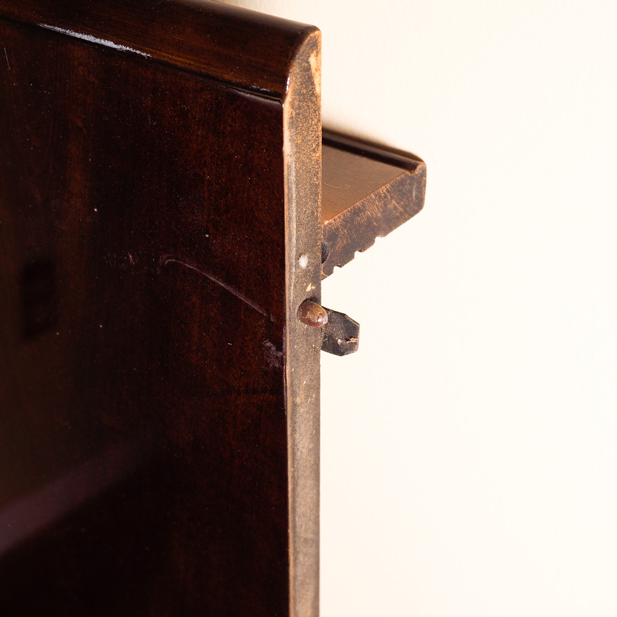 Vintage Duncan Phyfe Style Double Pedestal Dining Table With Leaf Inserts