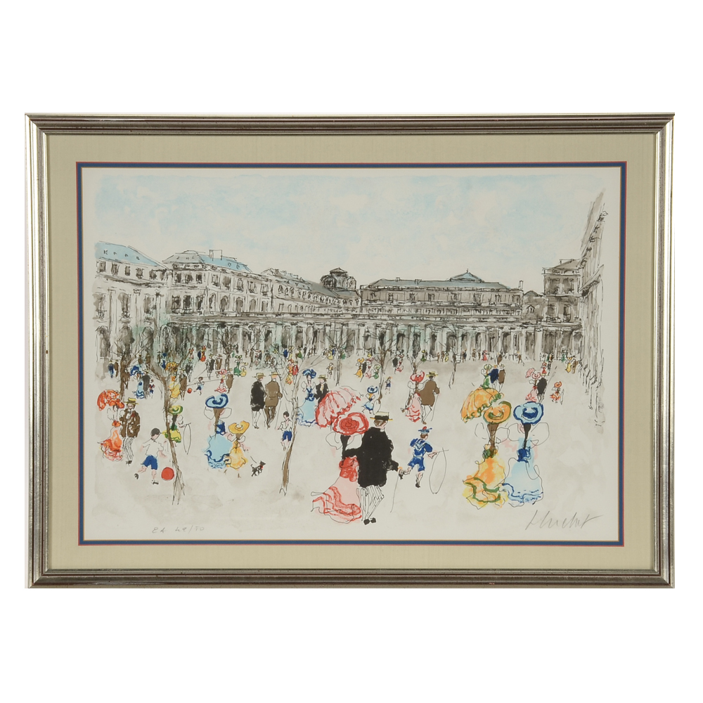 Original Limited Edition Artist's Proof Color Lithograph