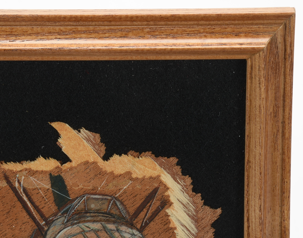 Judith Lamb Original Oil & Acrylic on Salvaged Plywood