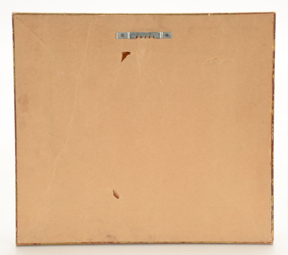 Judith Lamb Original 1970 Pen & Ink Wash Drawing of Woman's Portrait