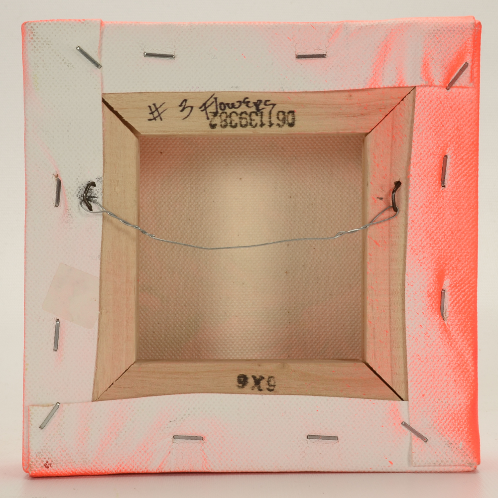 Three Phyllis Rinaldi Original Acrylic Florals on Canvas