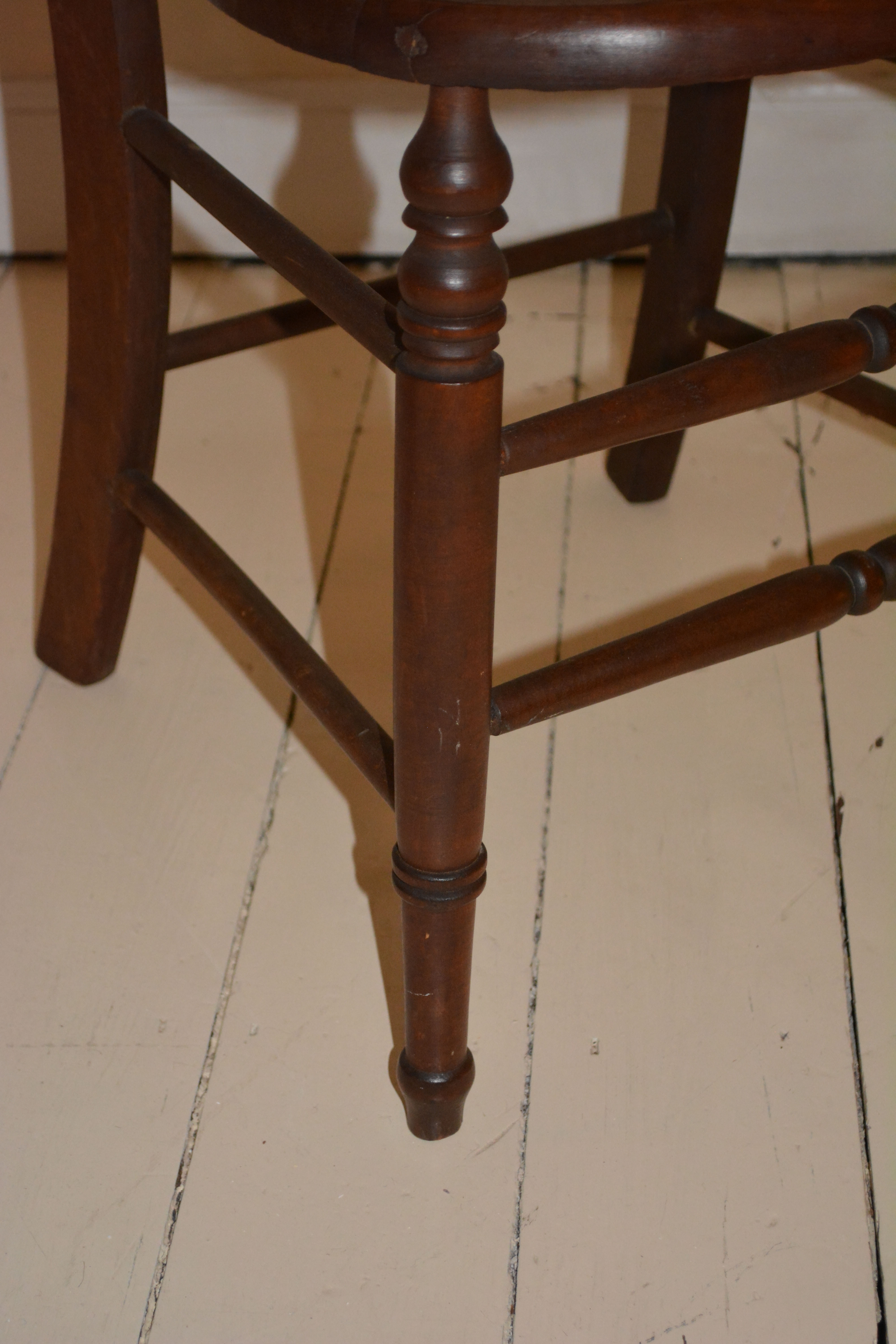 Late 19th Century Victorian Caned Side Chair