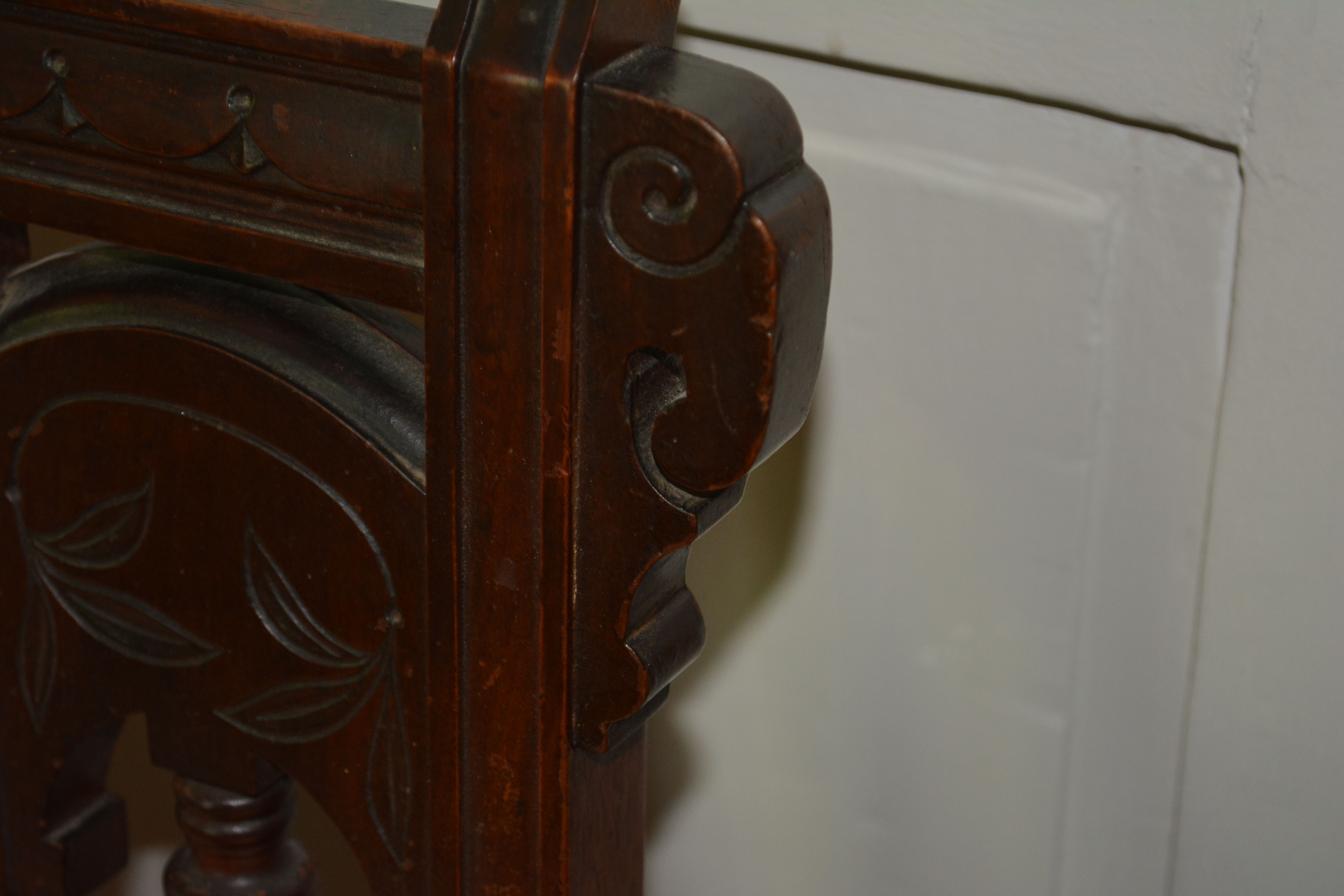 Late 19th Century Victorian Eastlake Parlor Chair