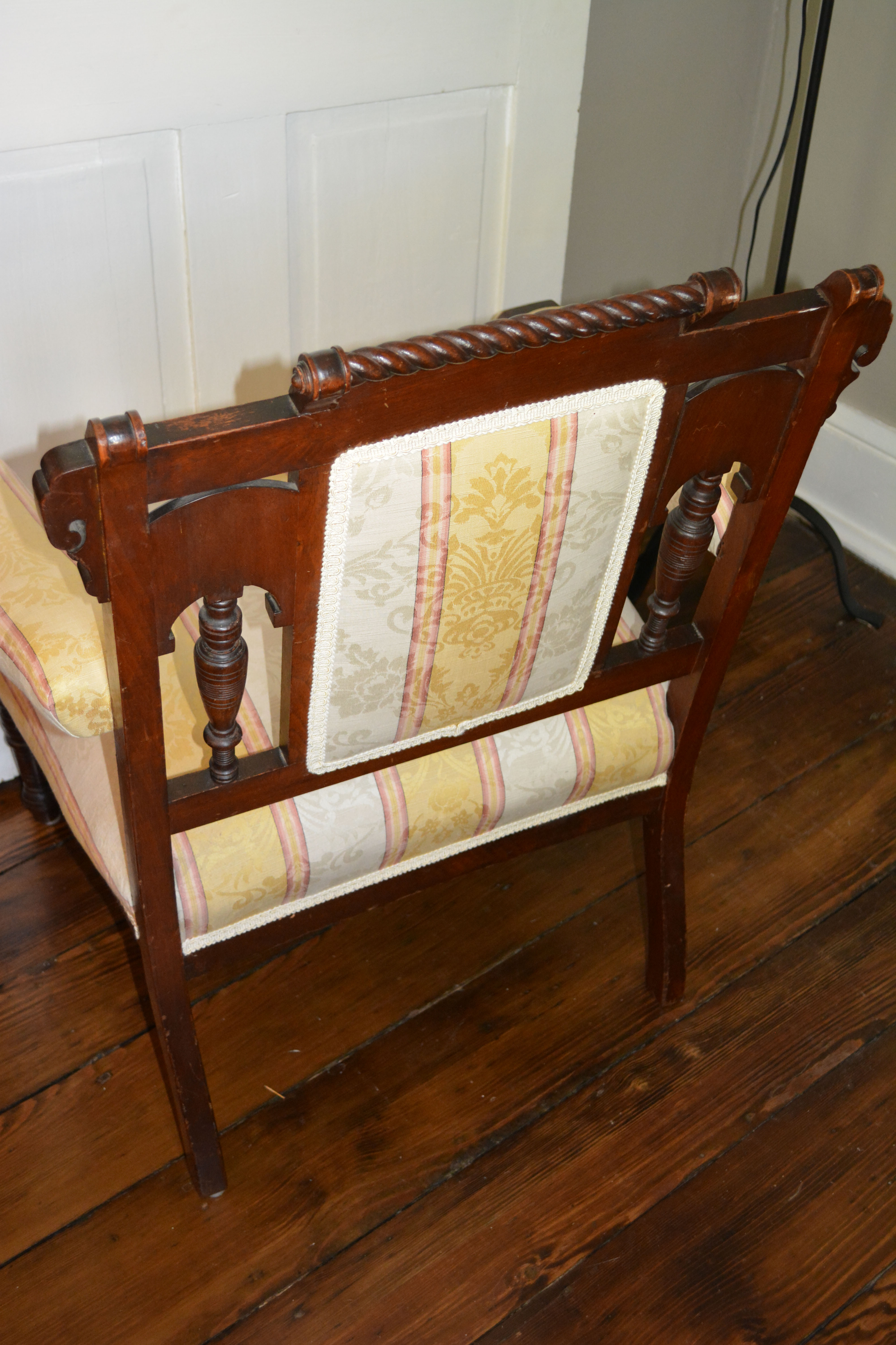Late 19th Century Victorian Eastlake Parlor Chair