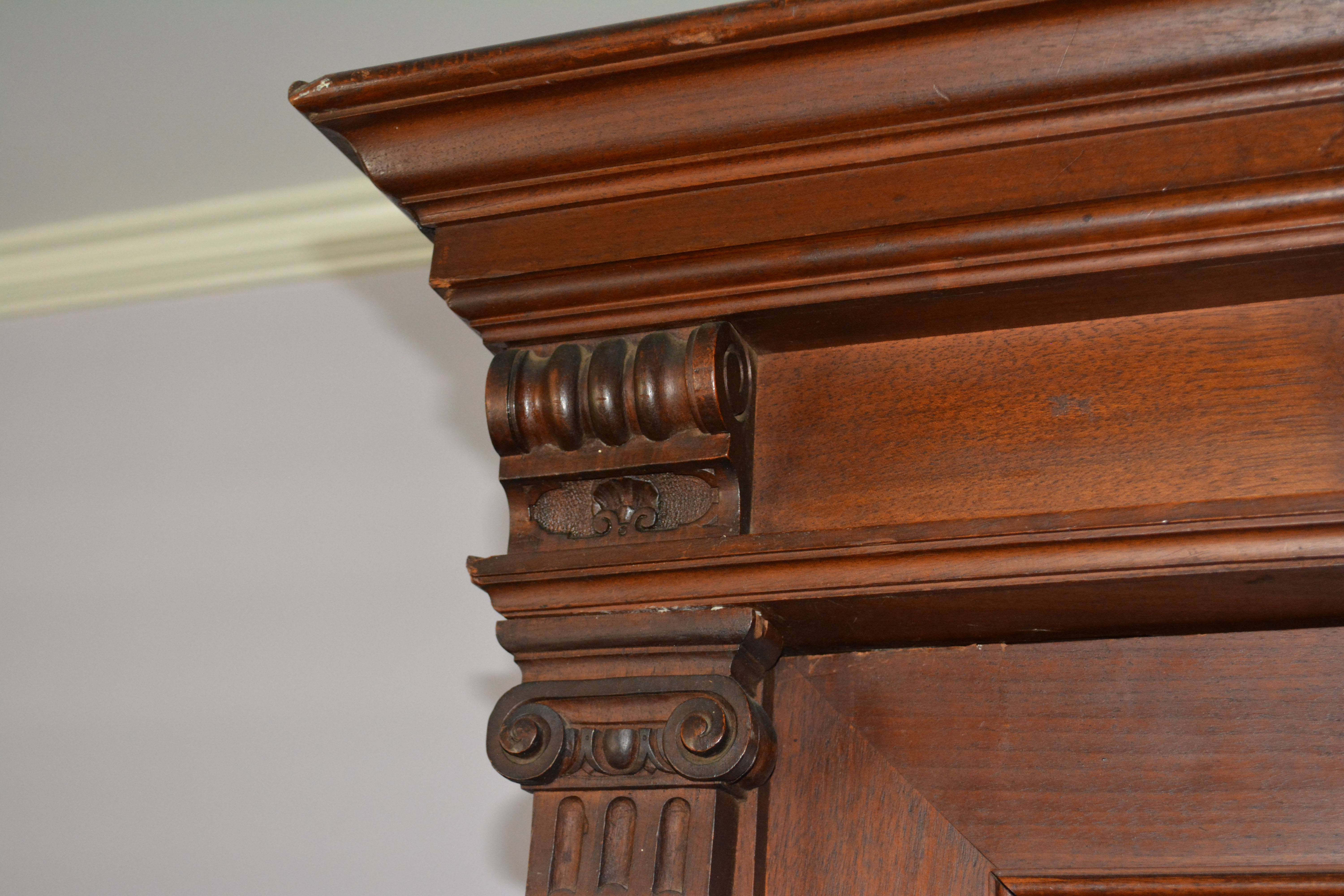 Vintage Mahogany Wardrobe