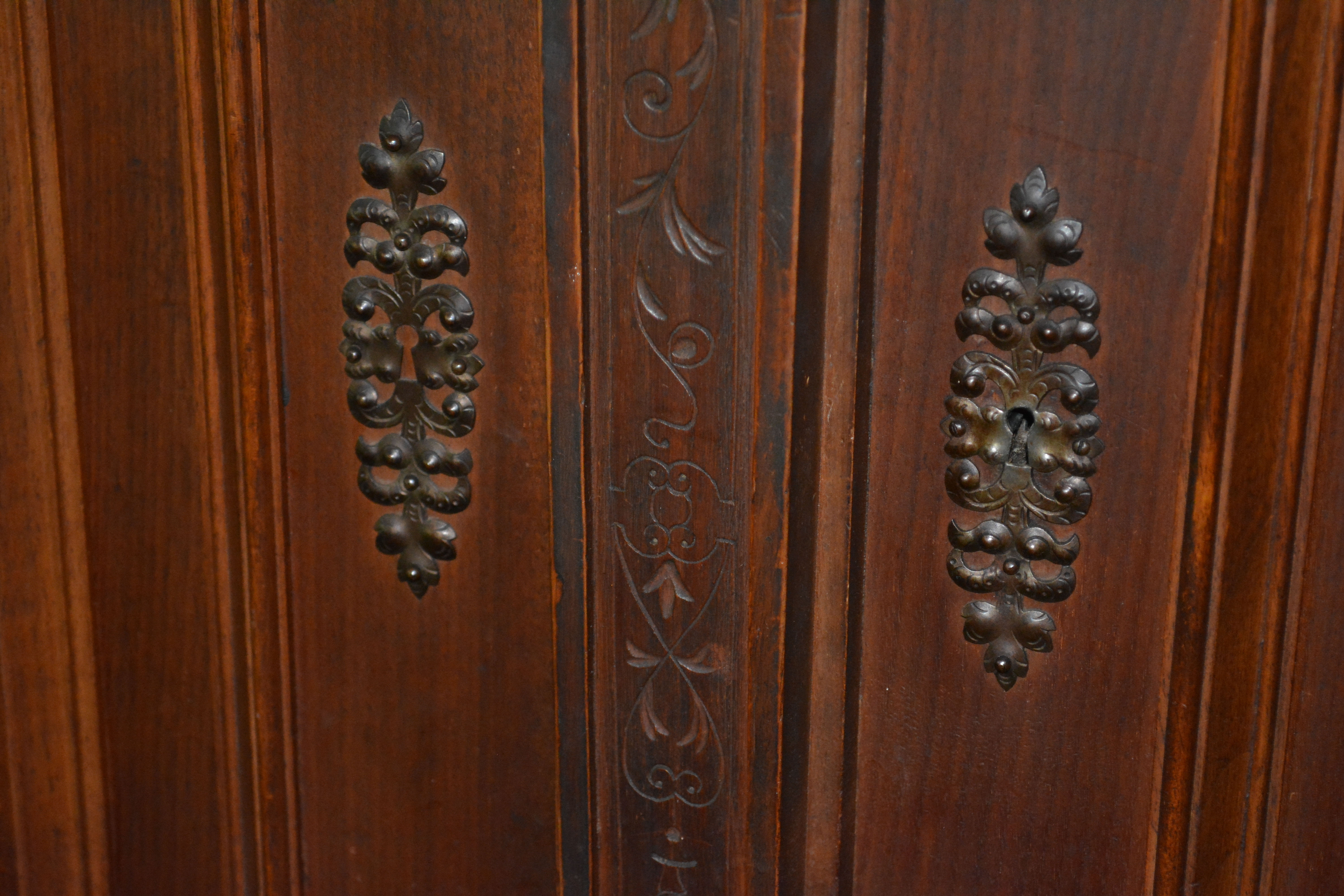 Vintage Mahogany Wardrobe