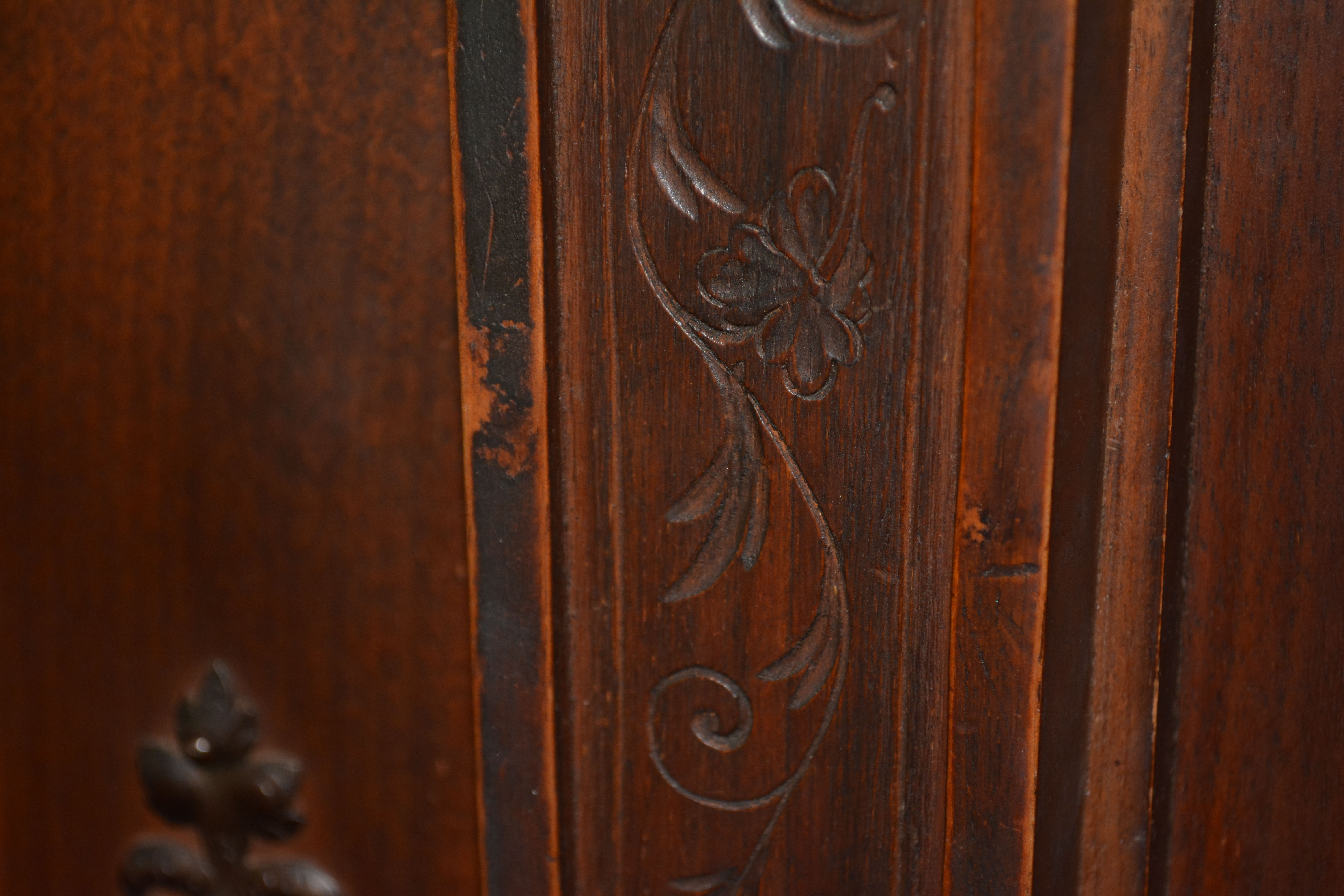 Vintage Mahogany Wardrobe