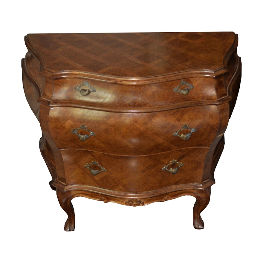 Louis XV Style Bombe-Form Chest