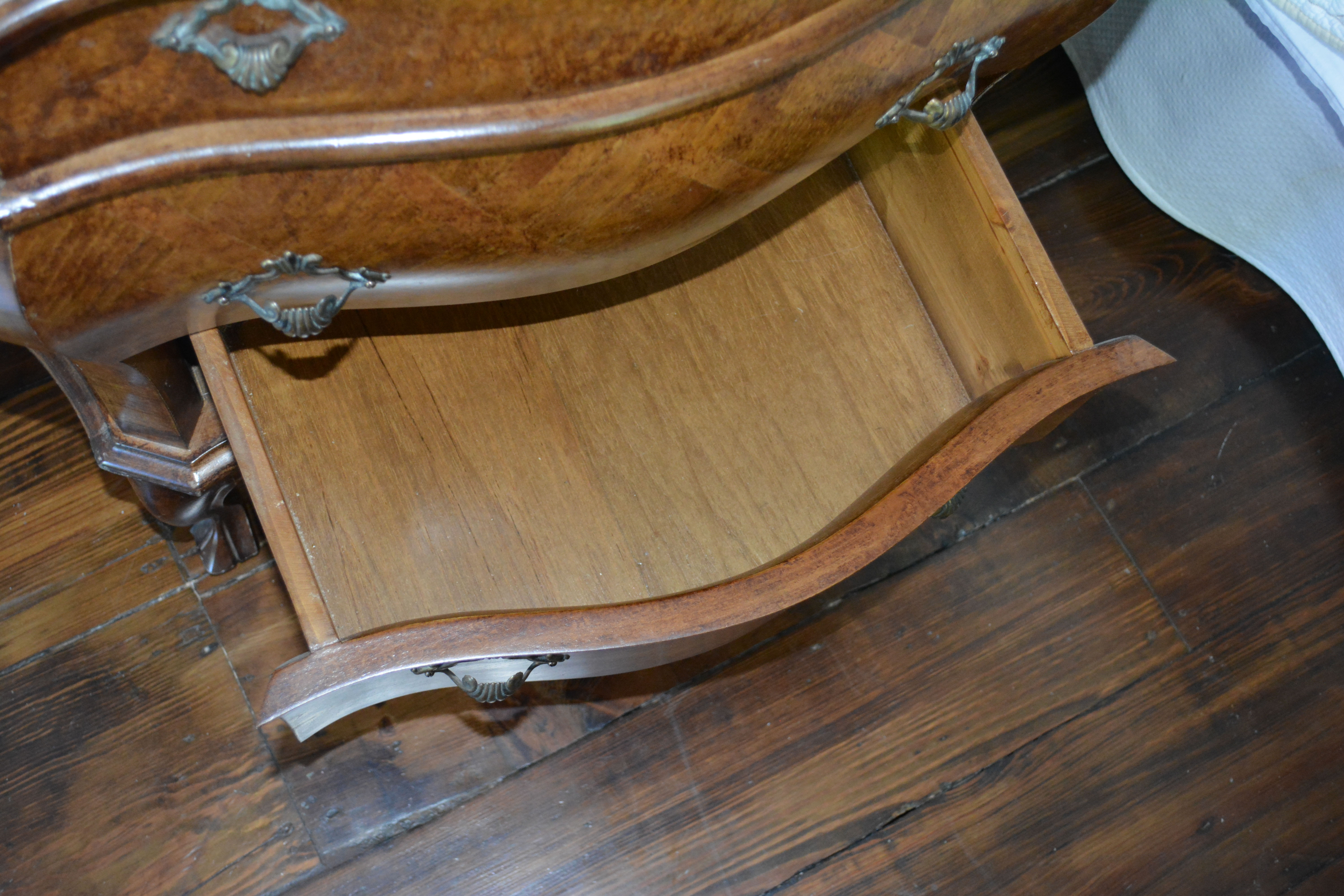 Louis XV Style Bombe-Form Chest