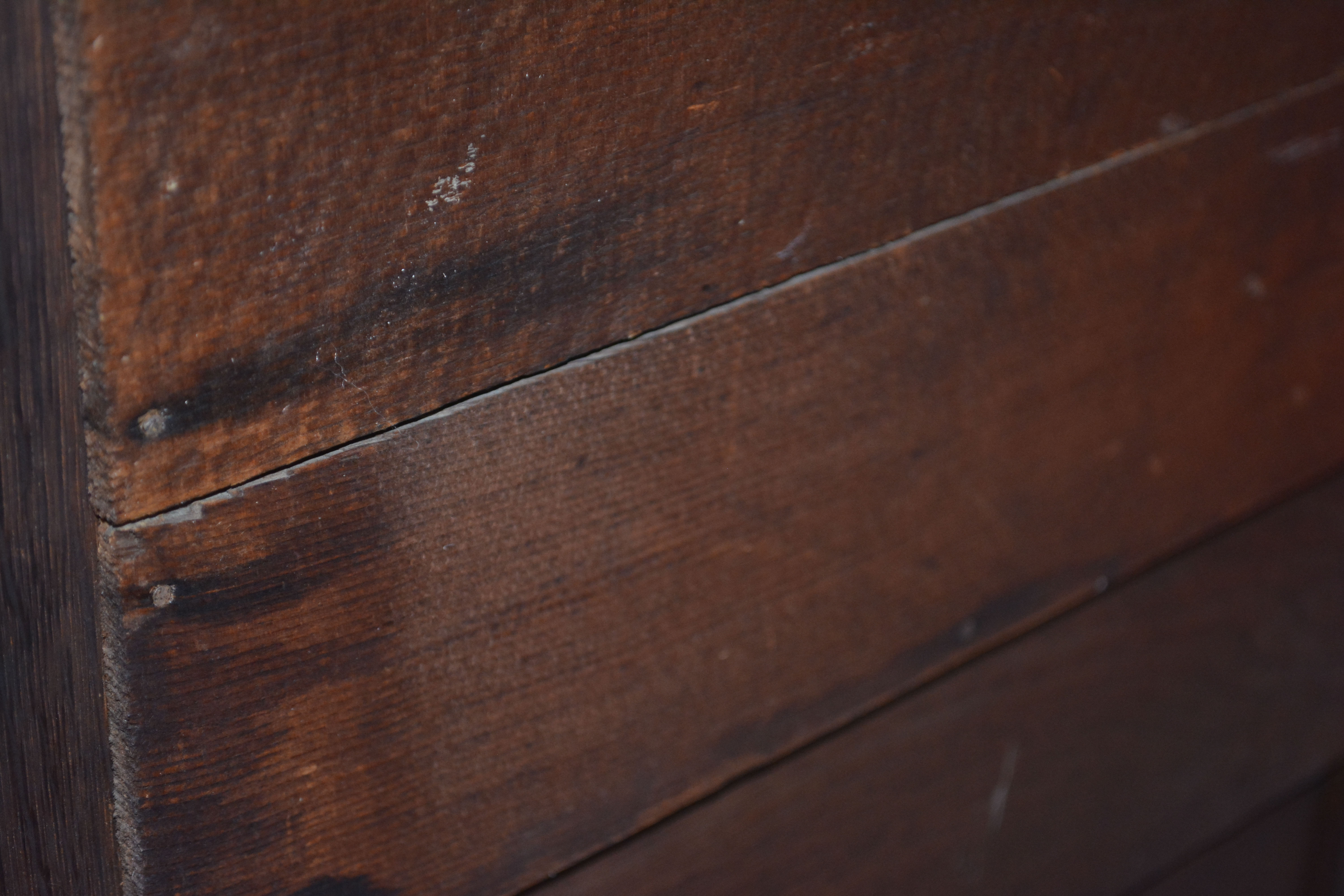 Circa 1900 Oak Mirrored Hall Tree