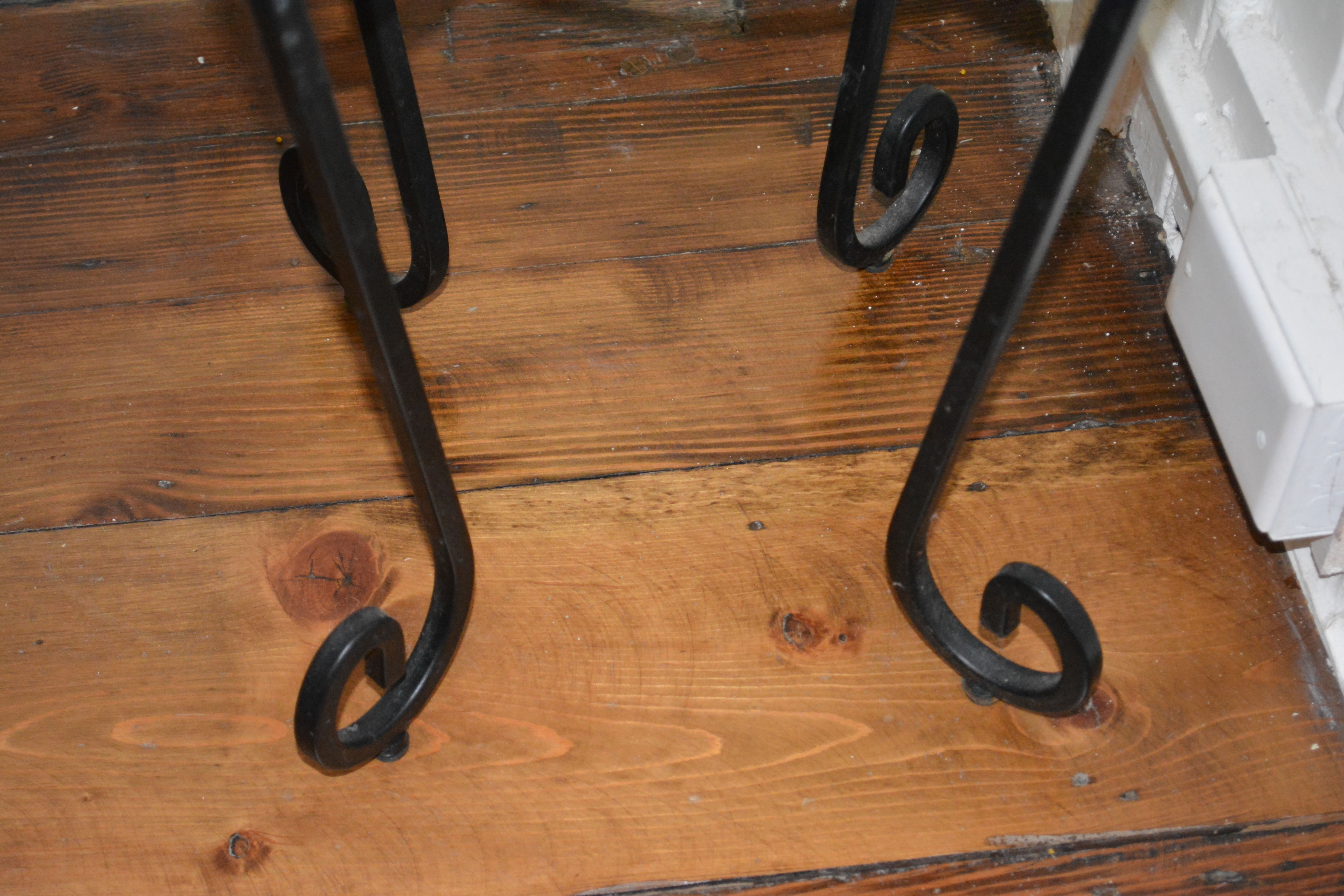 Asian Inspired Ceramic Planter With Stand