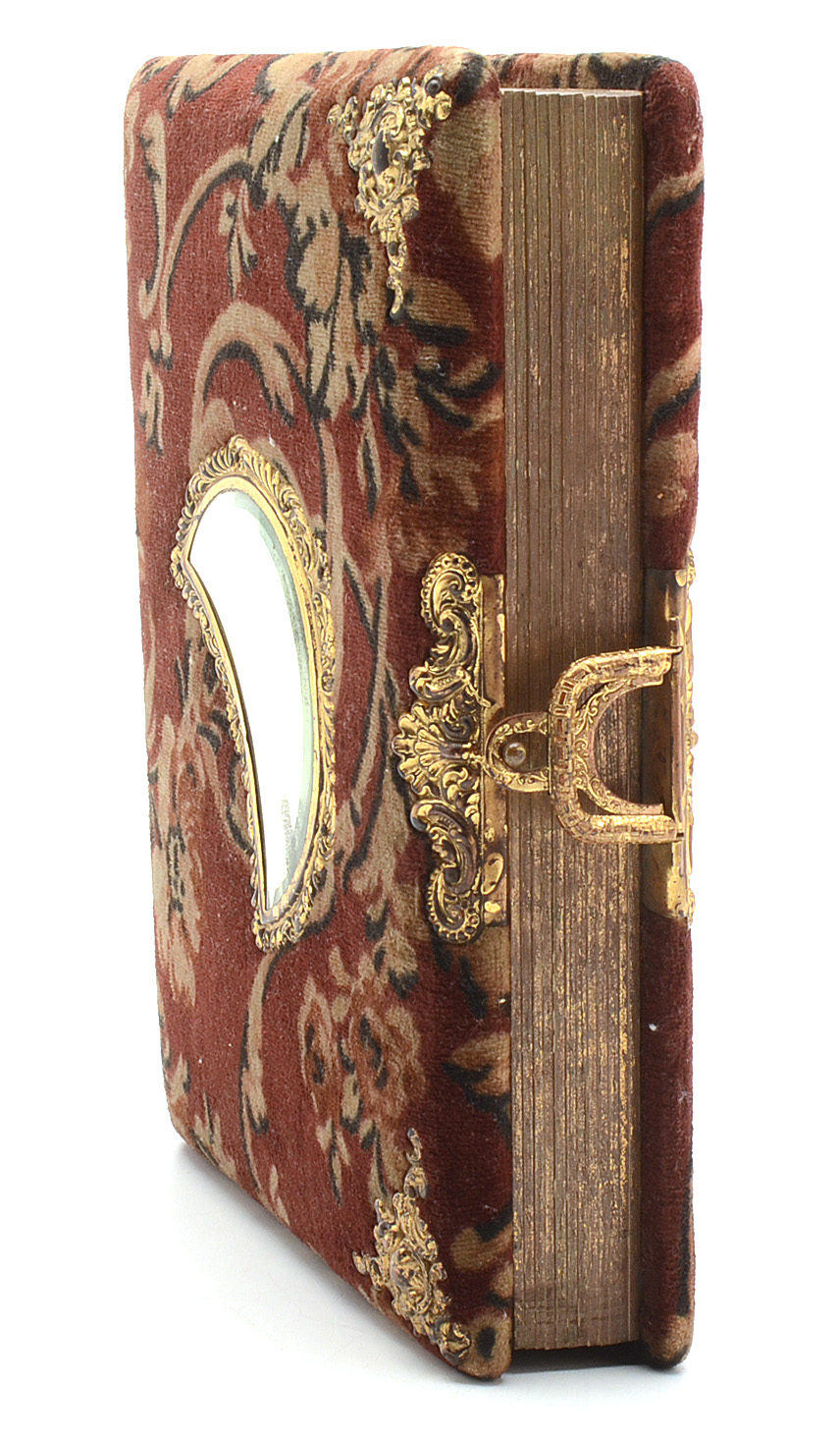 Antique Cloth Bound Photo Album