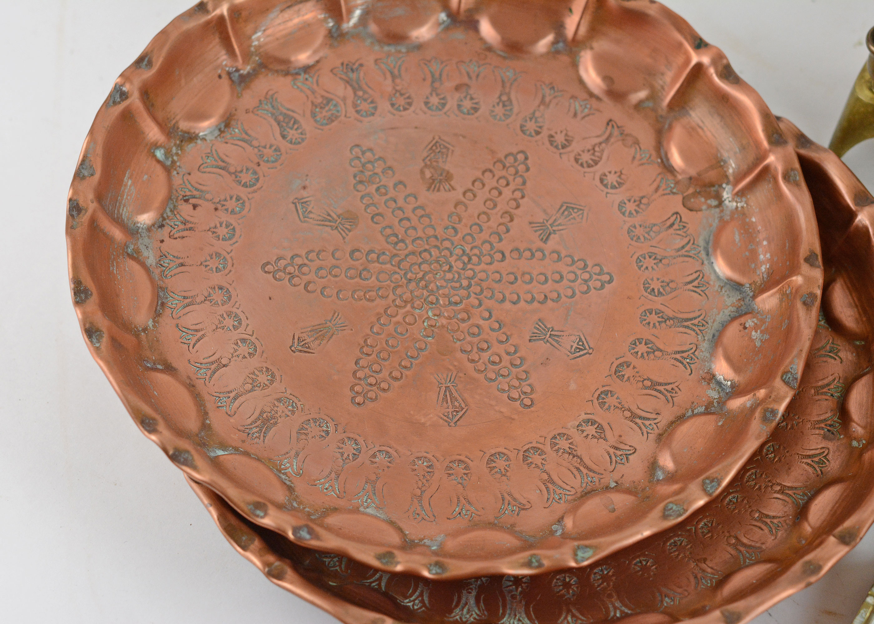 Vintage Copper and Brass Decor