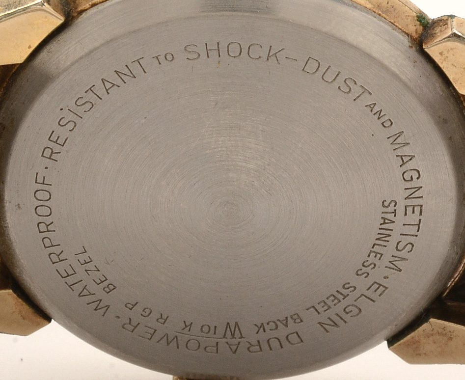 10K Gold Plated Elgin Watch