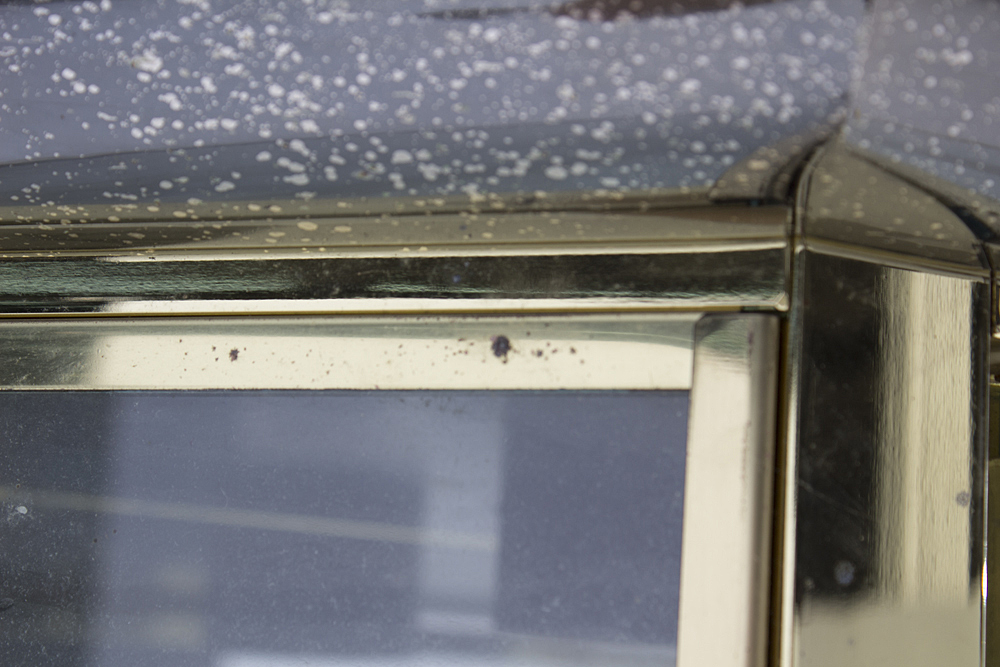 Metal Framed Glass Display Case