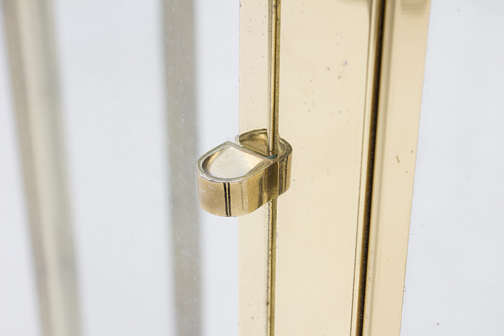 Metal Framed Glass Display Case