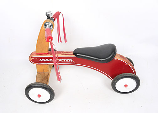 Vintage Ringham Rocket Wagon and Radio Flyer Tricycle