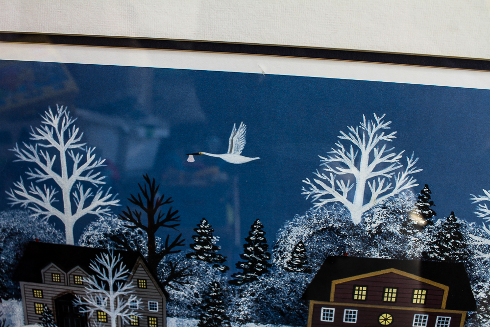 Jane Wooster Scott Limited Edition Offset Lithograph "Doc's Race With the Stork"