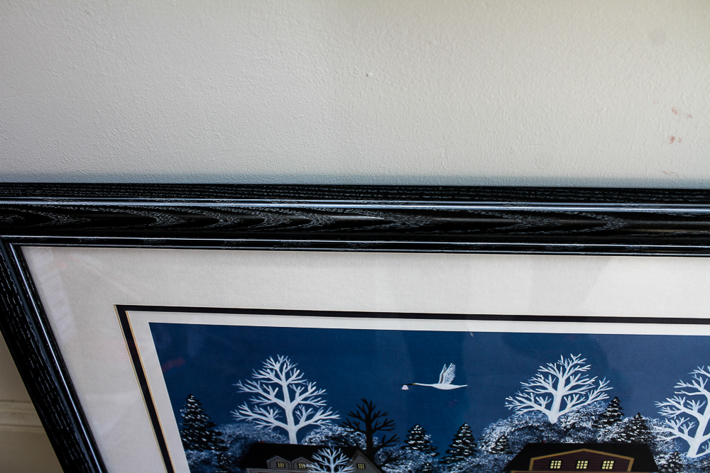 Jane Wooster Scott Limited Edition Offset Lithograph "Doc's Race With the Stork"