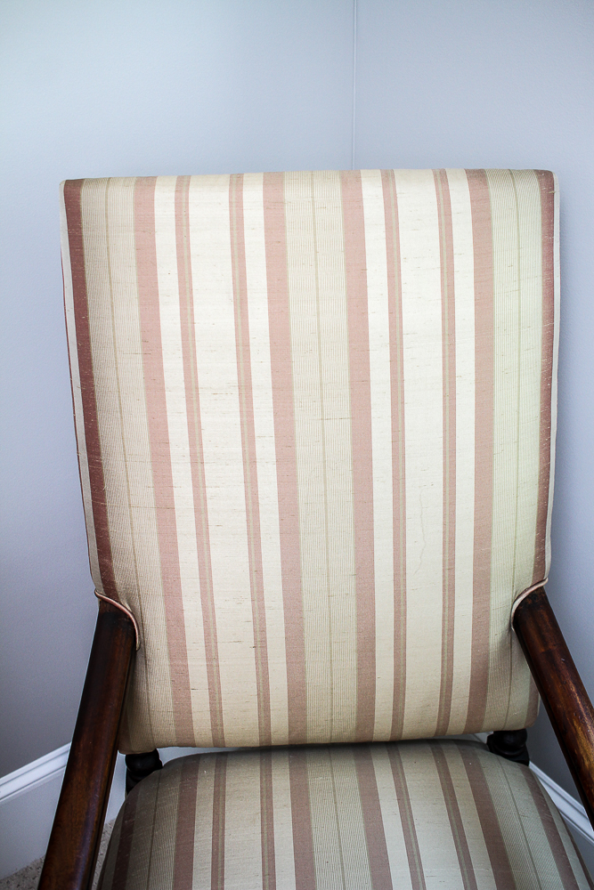 Vintage Carved Wooden Chair