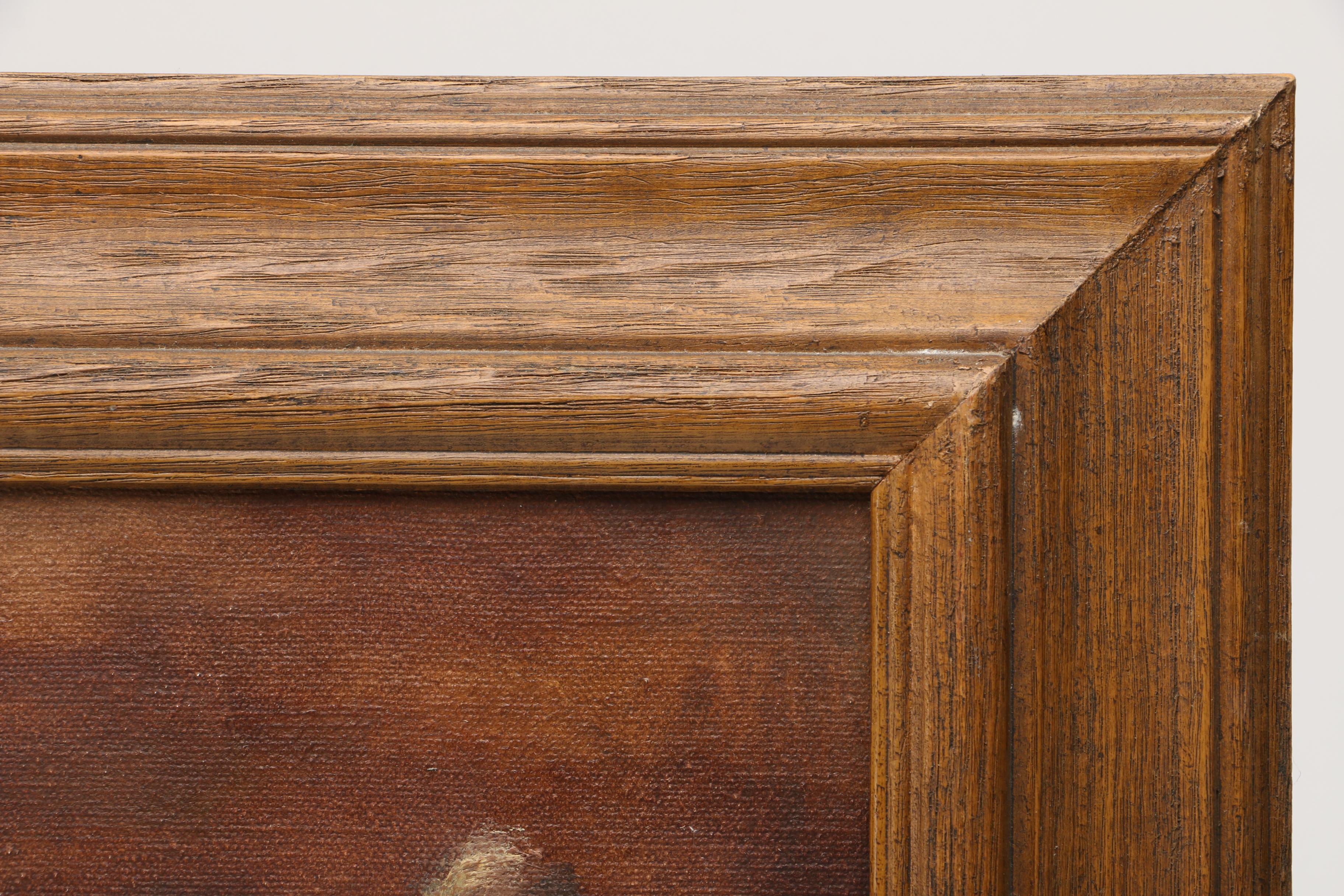 La Plante 1978 Still Life Oil on Canvas of Barware