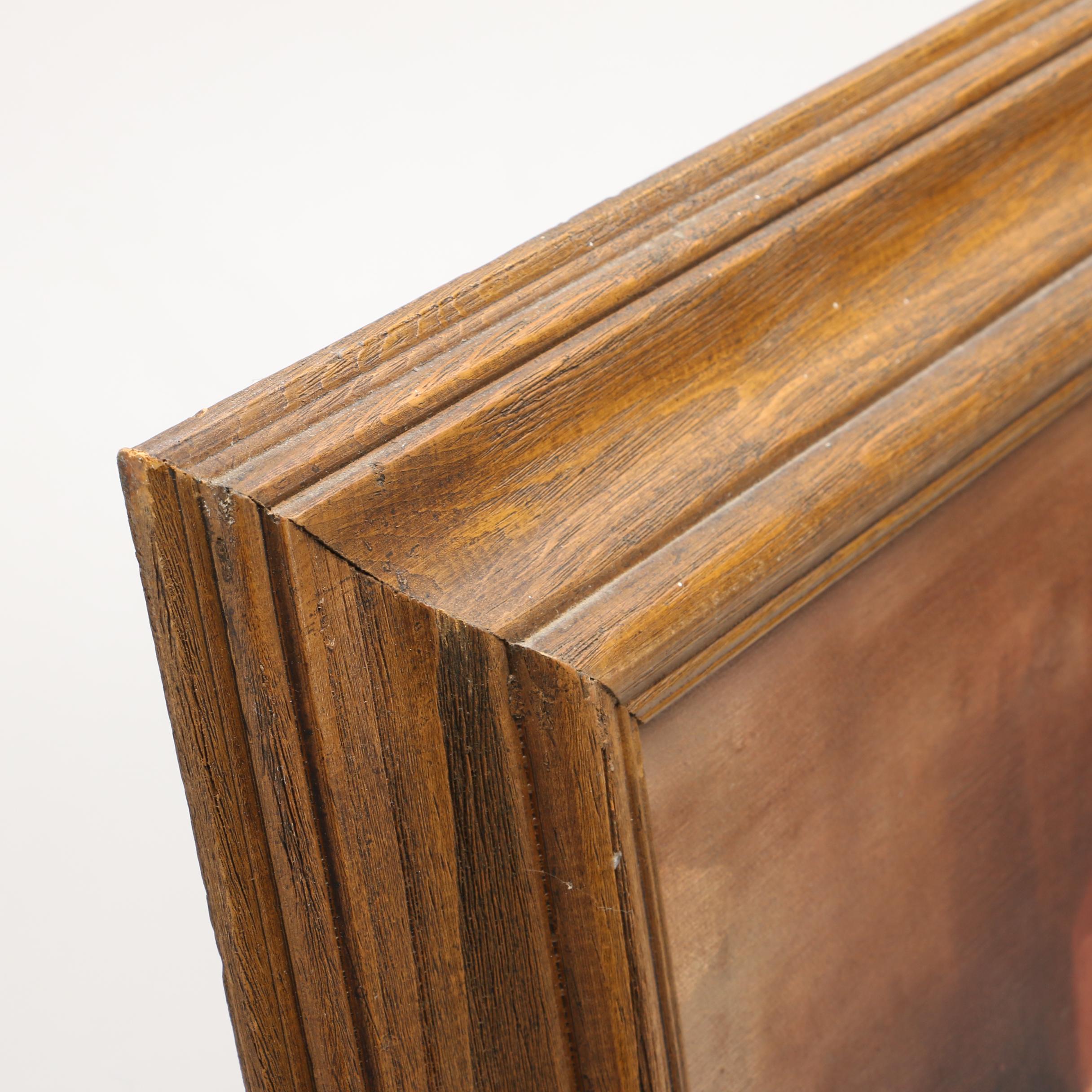 La Plante 1978 Still Life Oil on Canvas of Barware