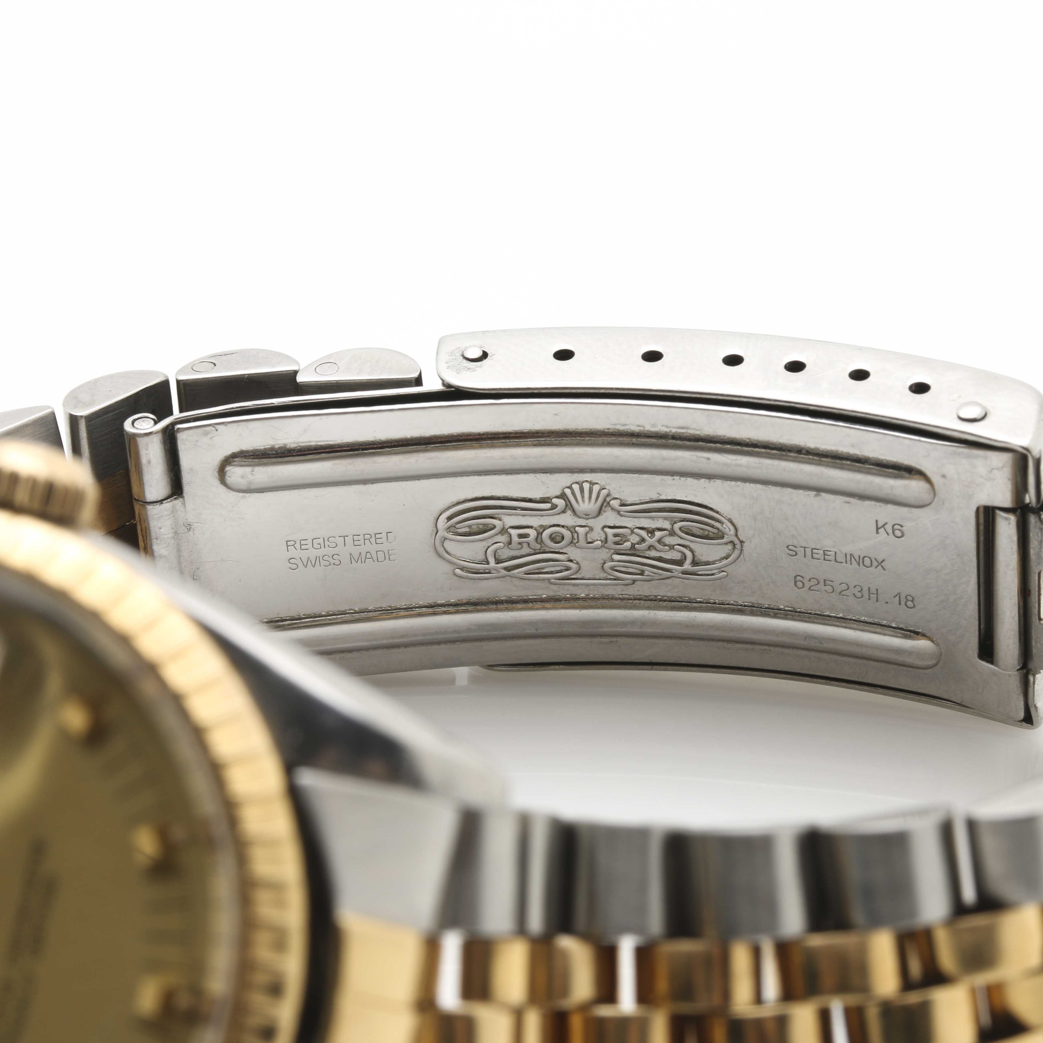 Rolex Stainless Steel and 18K Gold Watch