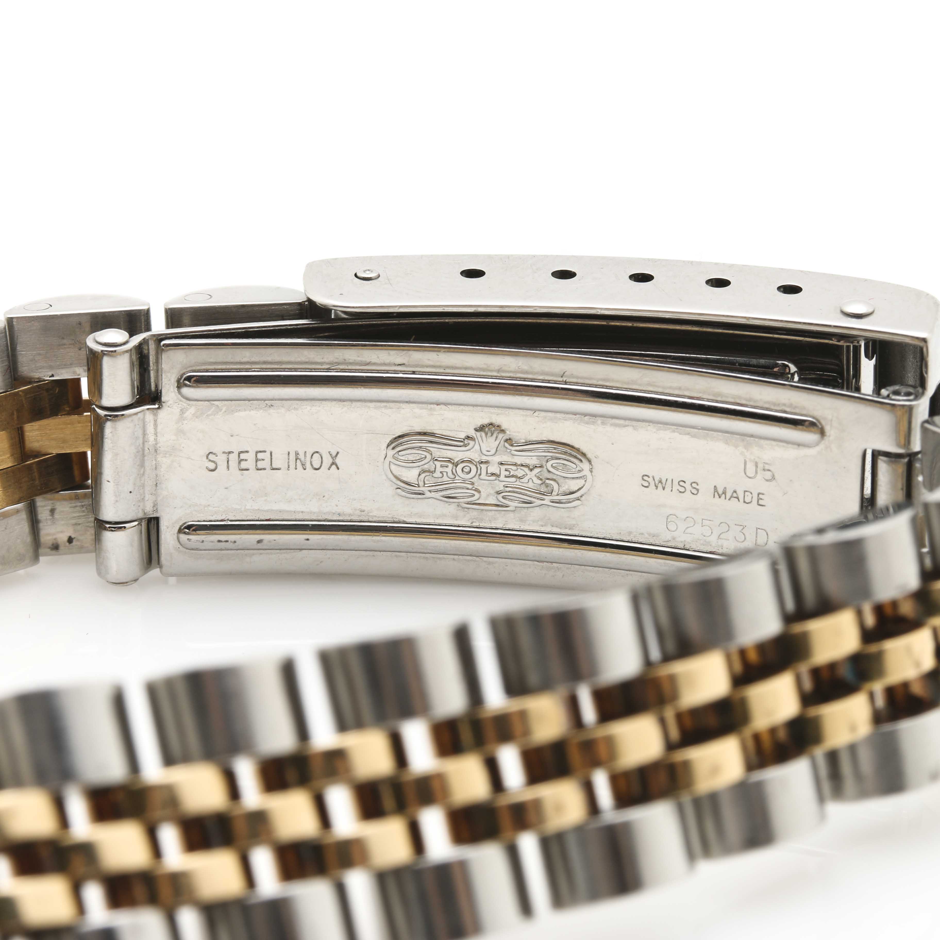 Rolex Stainless Steel 18K Yellow Gold 1.00 CTW Diamond Watch