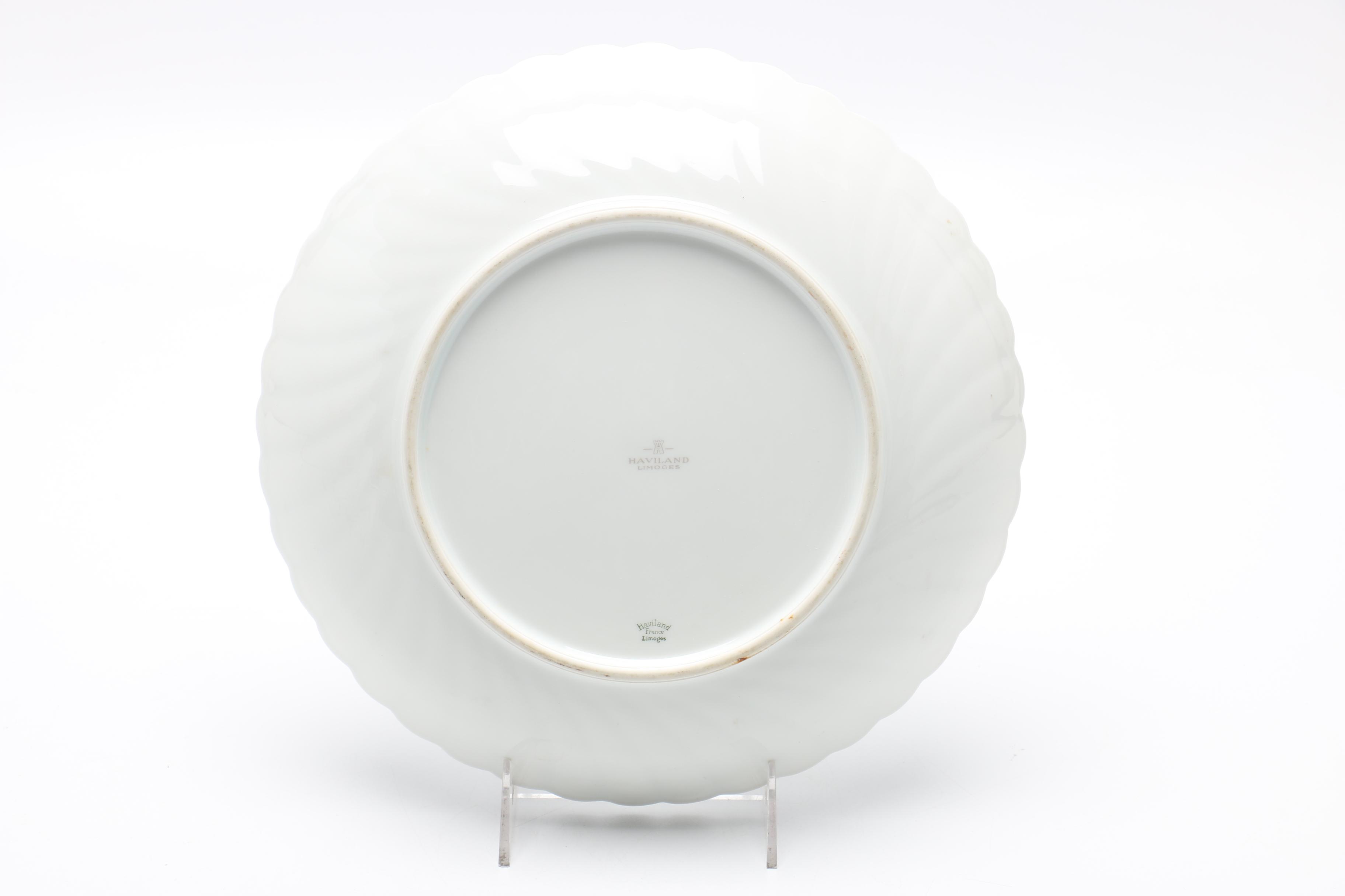 Haviland Limoges Porcelain Floral Dishes