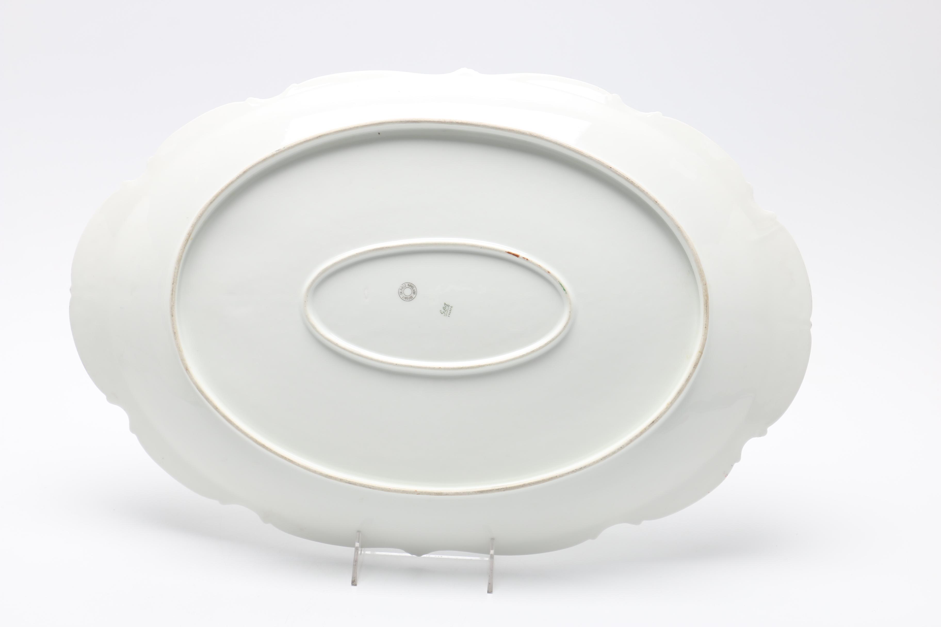 Haviland Limoges Porcelain Floral Dishes