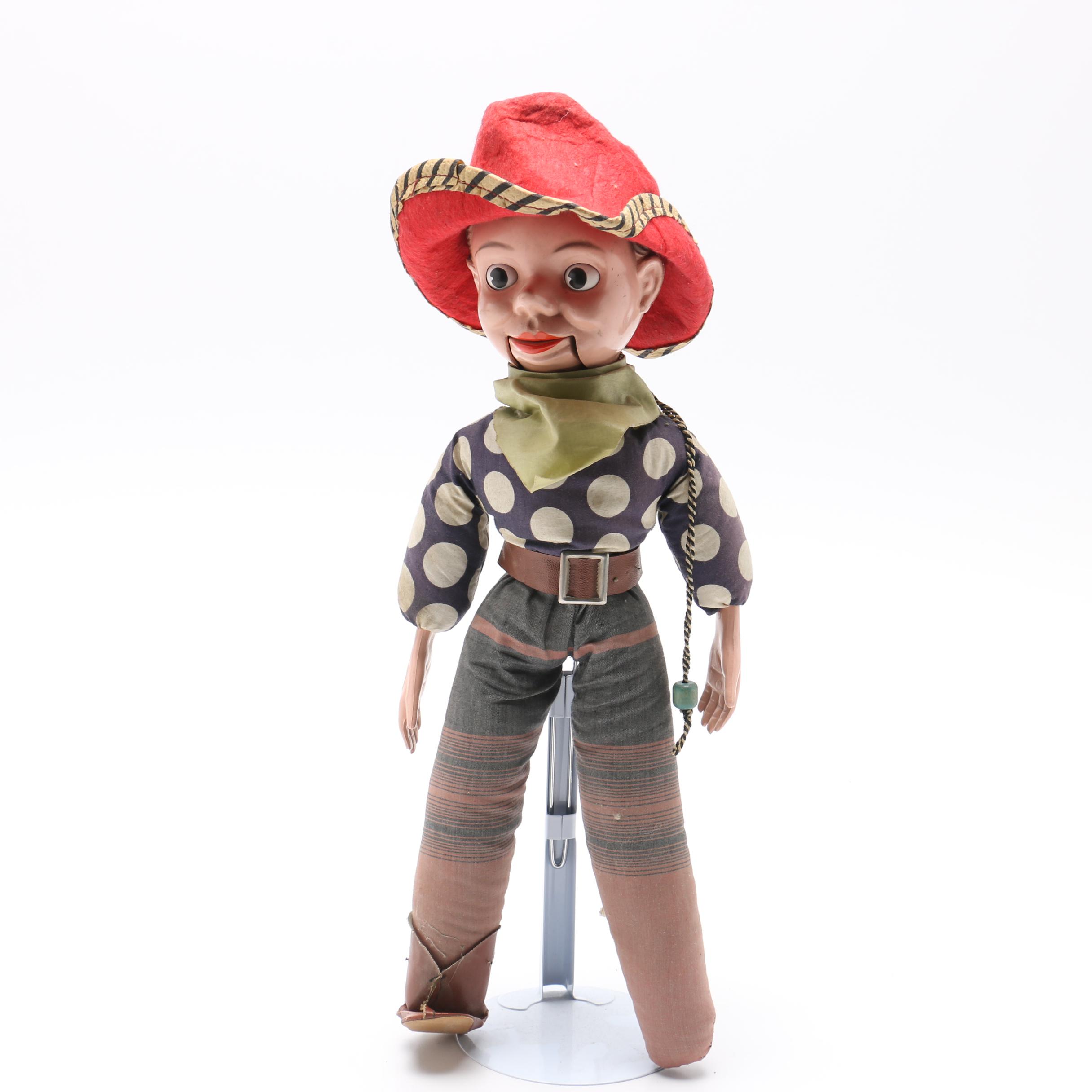 Vintage Dapper Dan Ventriloquist Doll