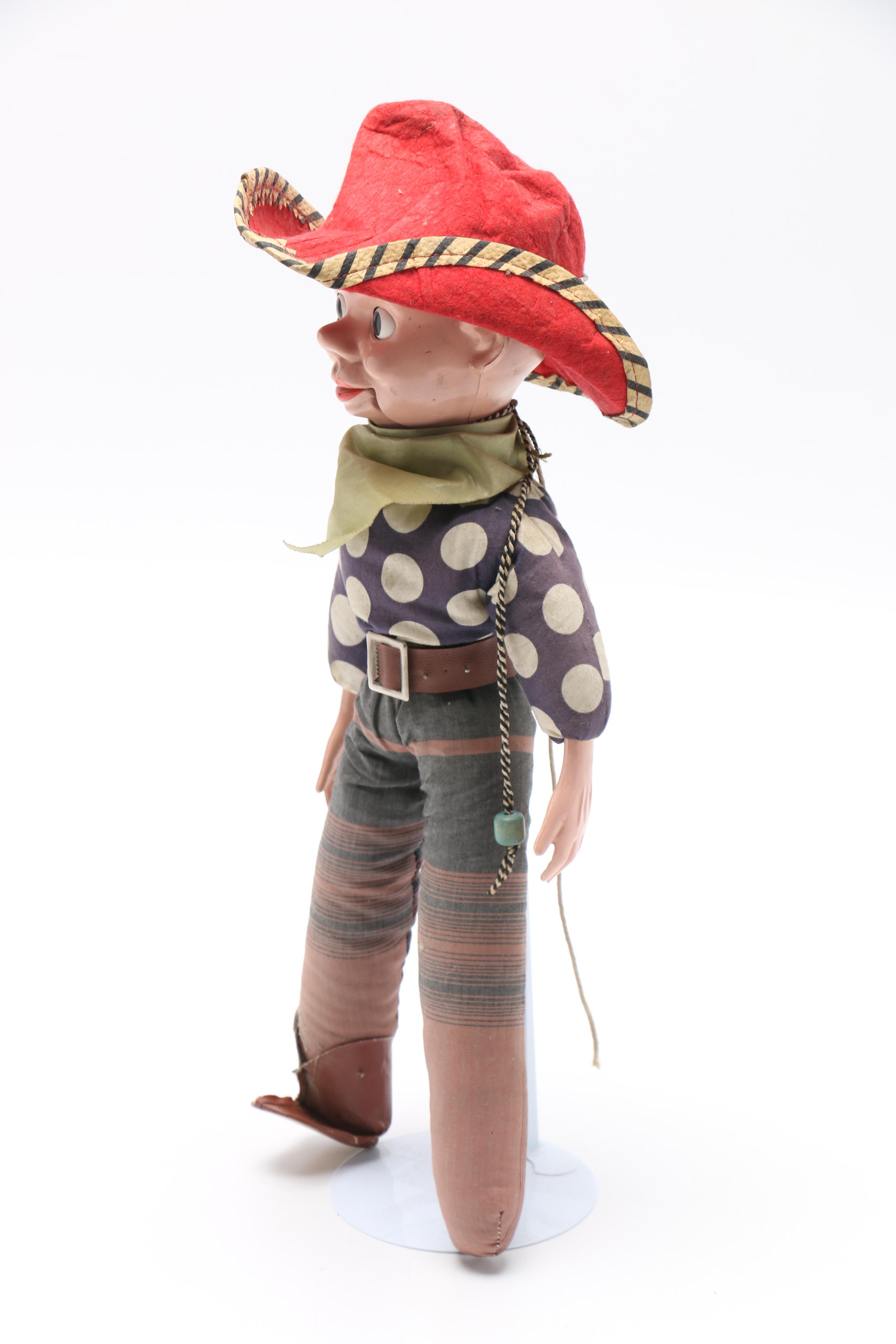 Vintage Dapper Dan Ventriloquist Doll