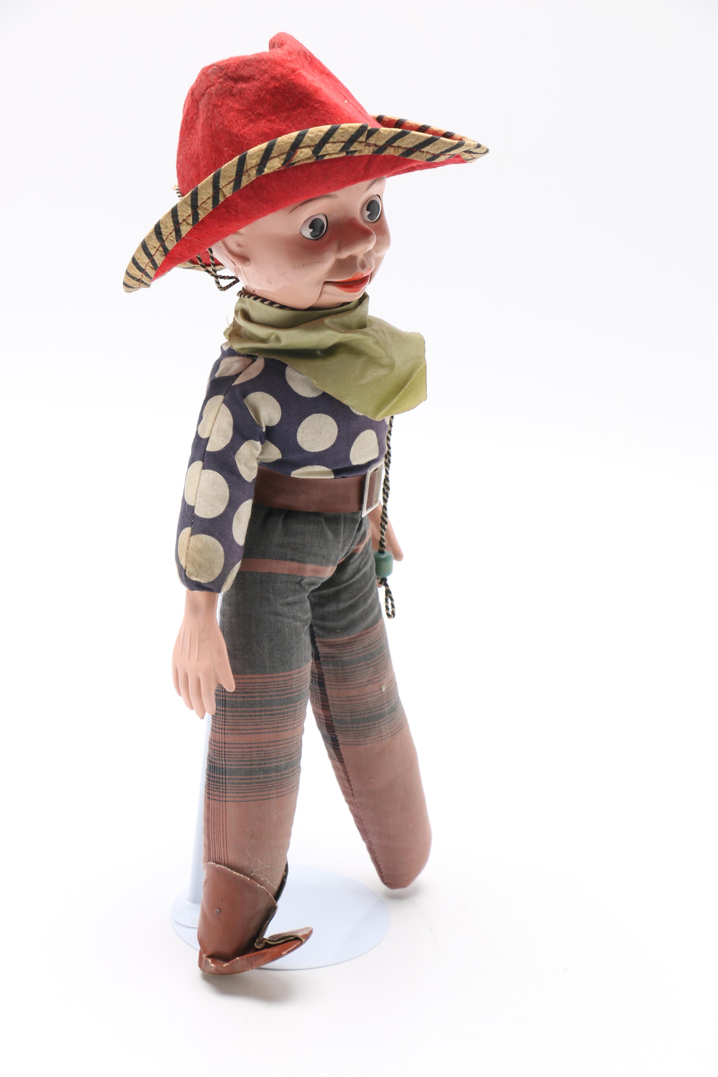 Vintage Dapper Dan Ventriloquist Doll