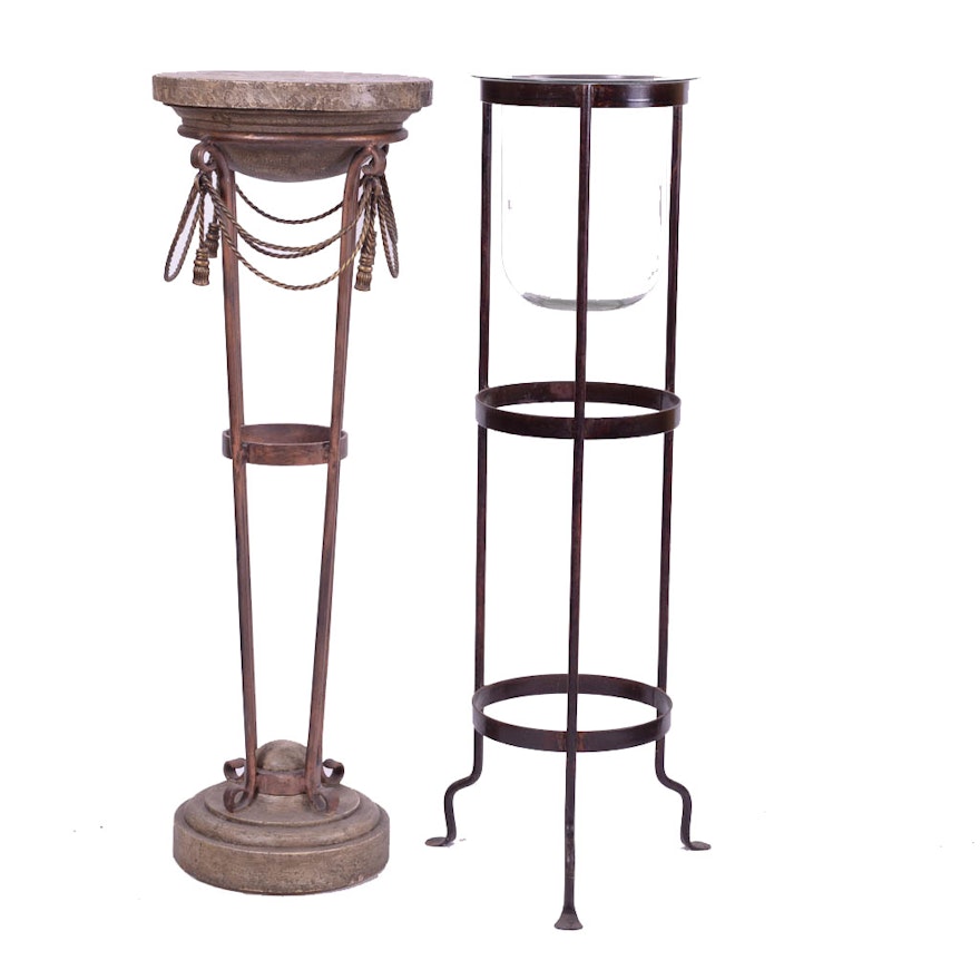 Pair of Decorative Plant Stands