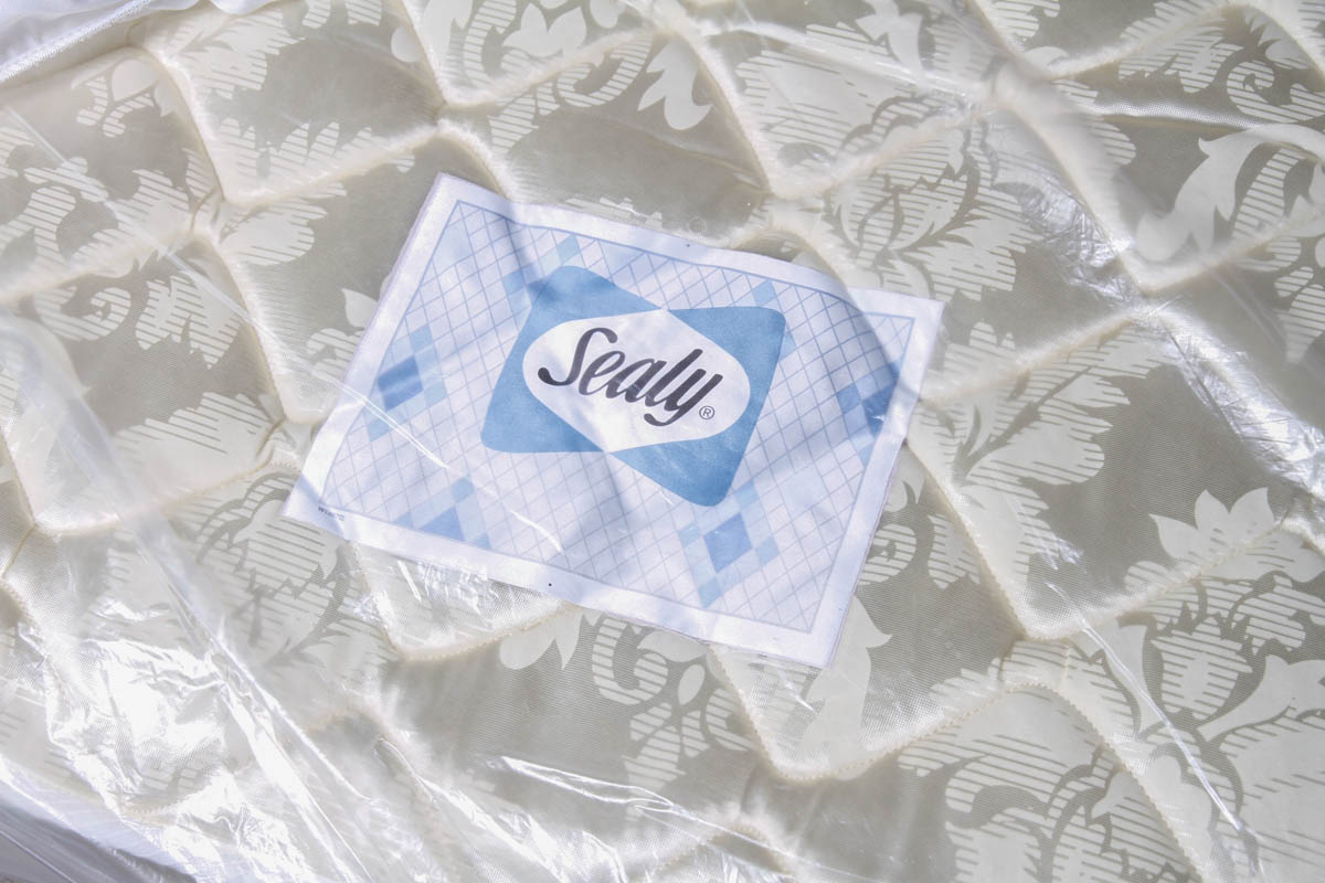 Contemporary Red Faux-Leather Sectional Sleeper Sofa