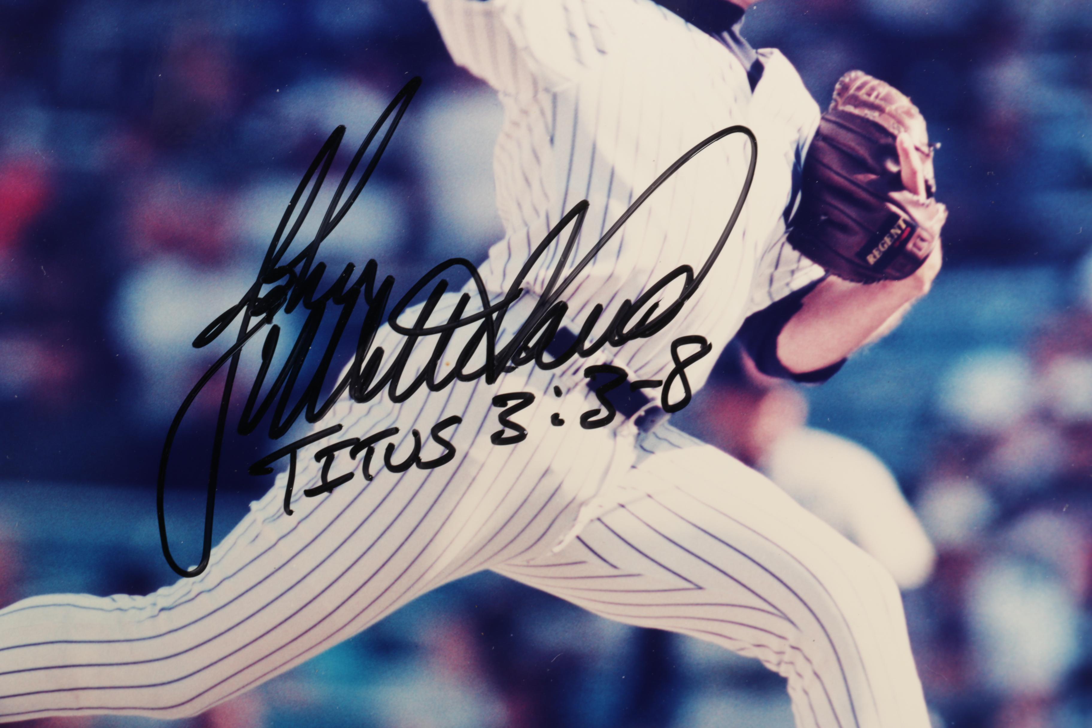 Autographed Photograph of John Wetteland