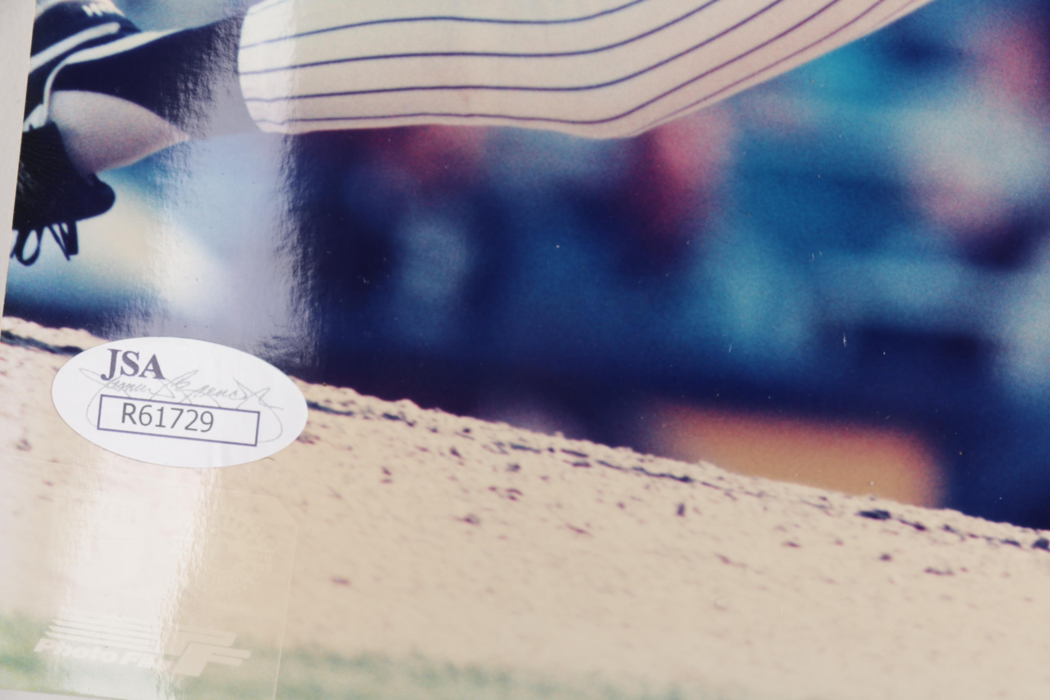 Autographed Photograph of John Wetteland