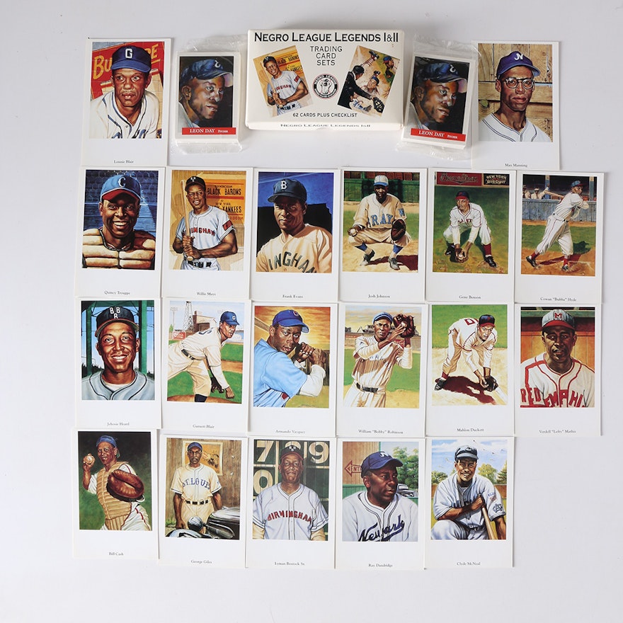 Negro League Baseball Cards and Postcards