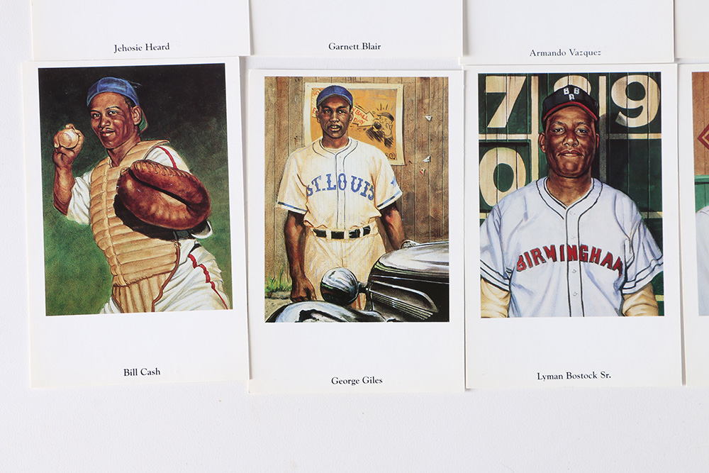 Negro League Baseball Cards and Postcards