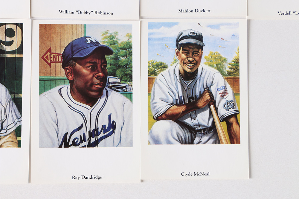 Negro League Baseball Cards and Postcards