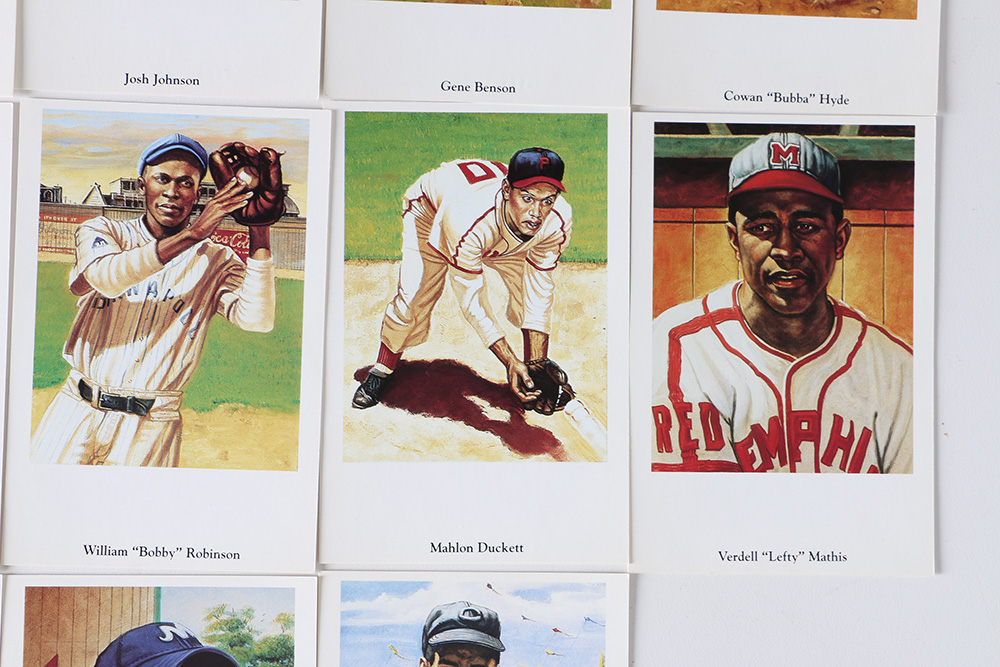 Negro League Baseball Cards and Postcards