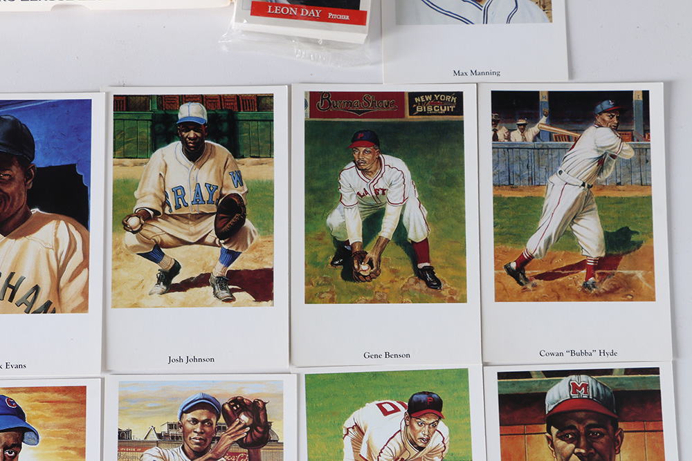 Negro League Baseball Cards and Postcards