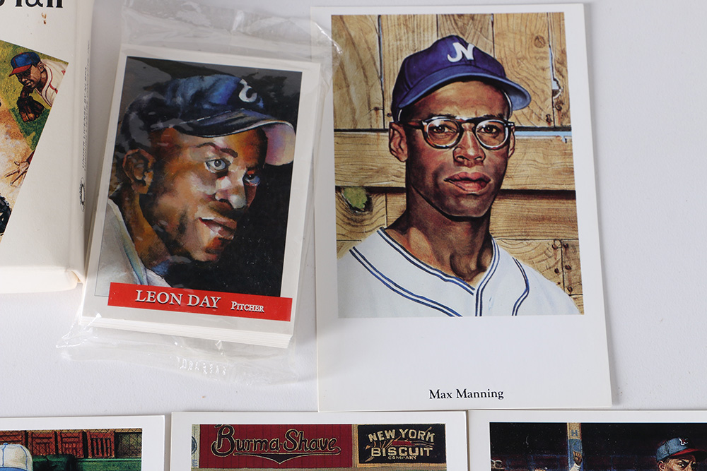 Negro League Baseball Cards and Postcards